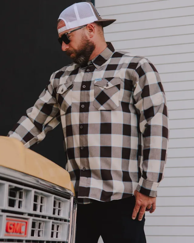 The Barn Find Flannel sold by Dixxon