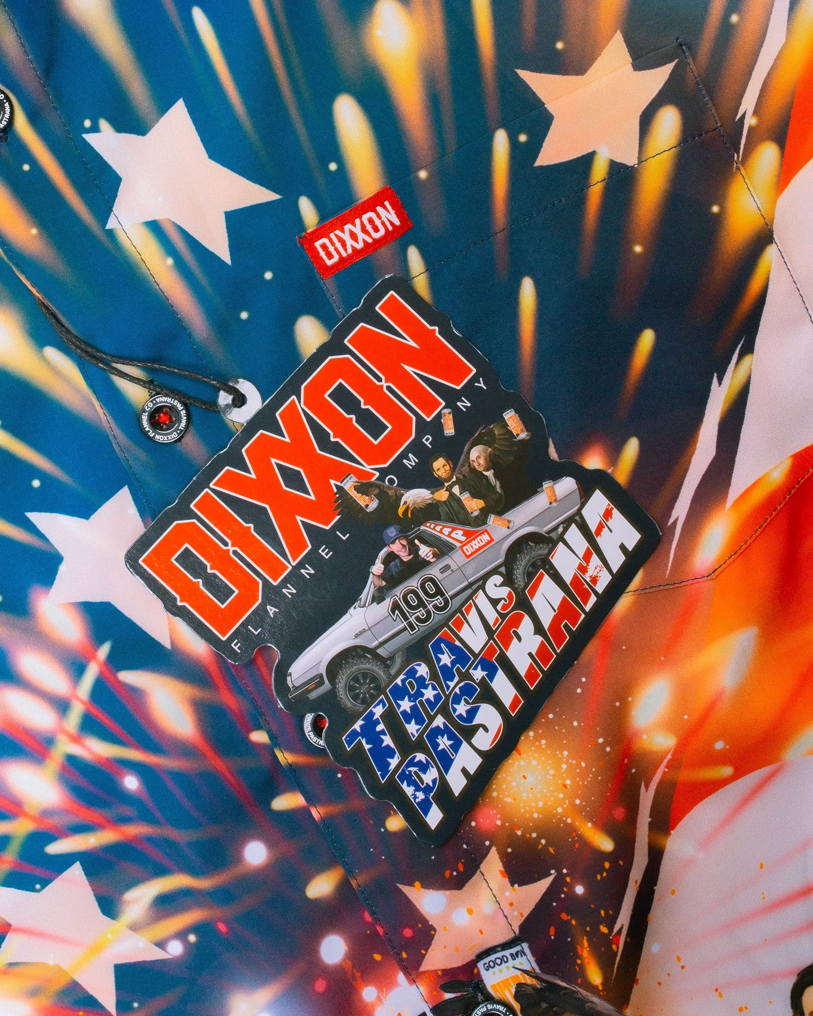 Women's Red, White, & BRAAP Party Shirt sold by Dixxon product image thumbnail 4