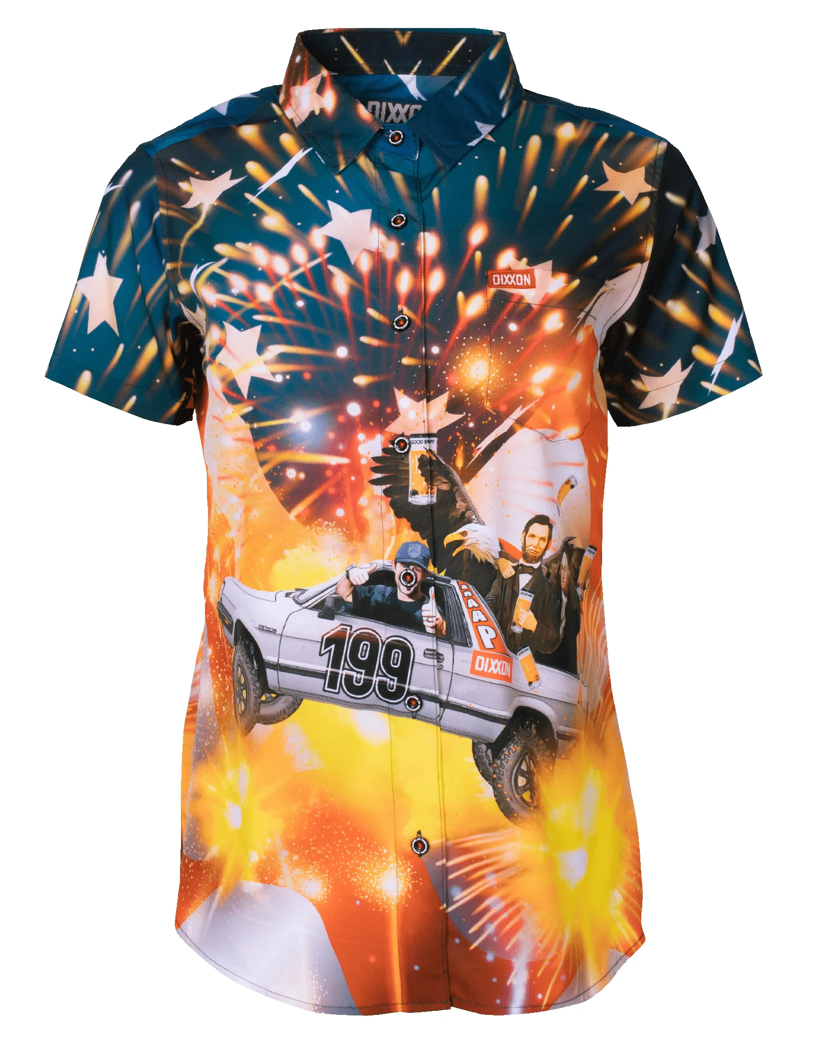 Women's Red, White, & BRAAP Party Shirt sold by Dixxon