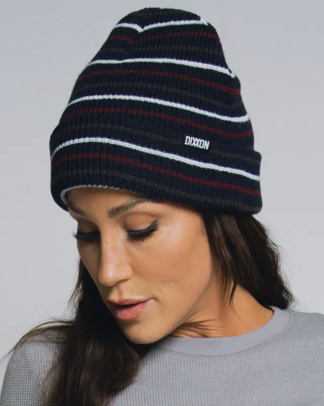 Dock Beanie - Navy Striped sold by Dixxon