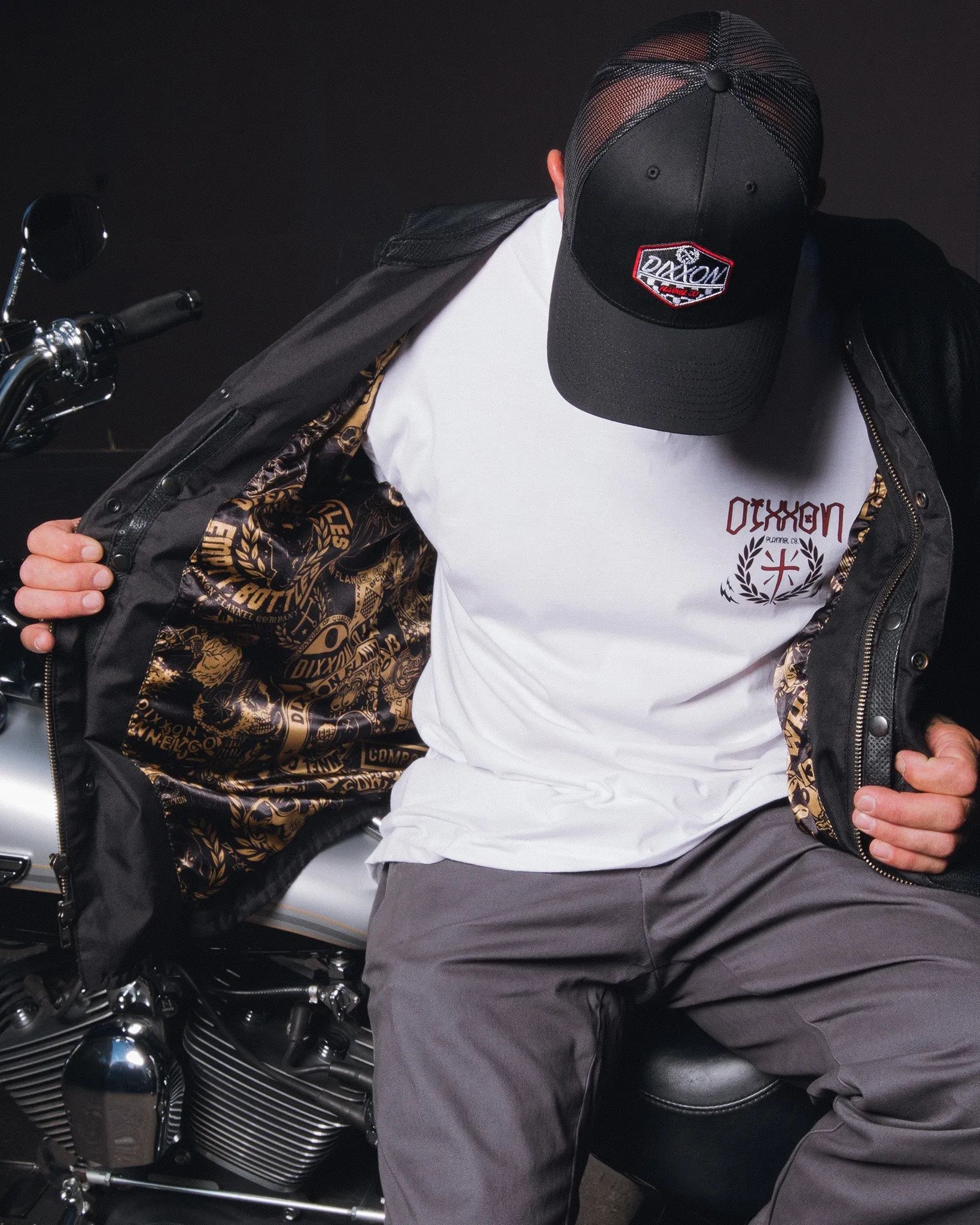 Lanesplitter Leather Shirt Jacket sold by Dixxon product image thumbnail 2