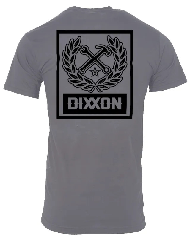 Box Crest T-Shirt - Gray & Black sold by Dixxon
