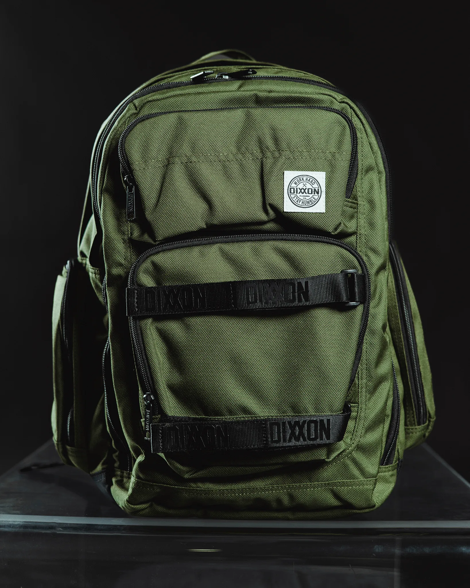 Canvas Work Bag Green Parallel