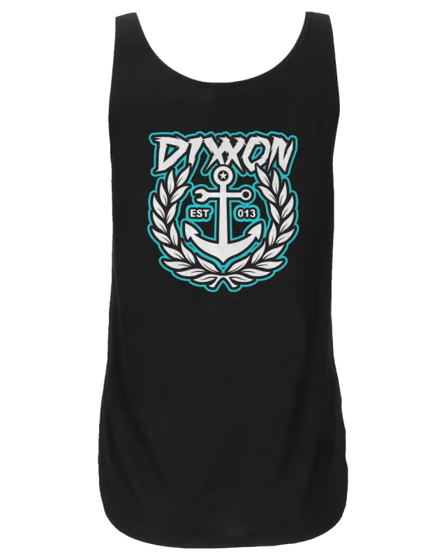 Women's Salty Crest Flowy Tank - Tiffany sold by Dixxon