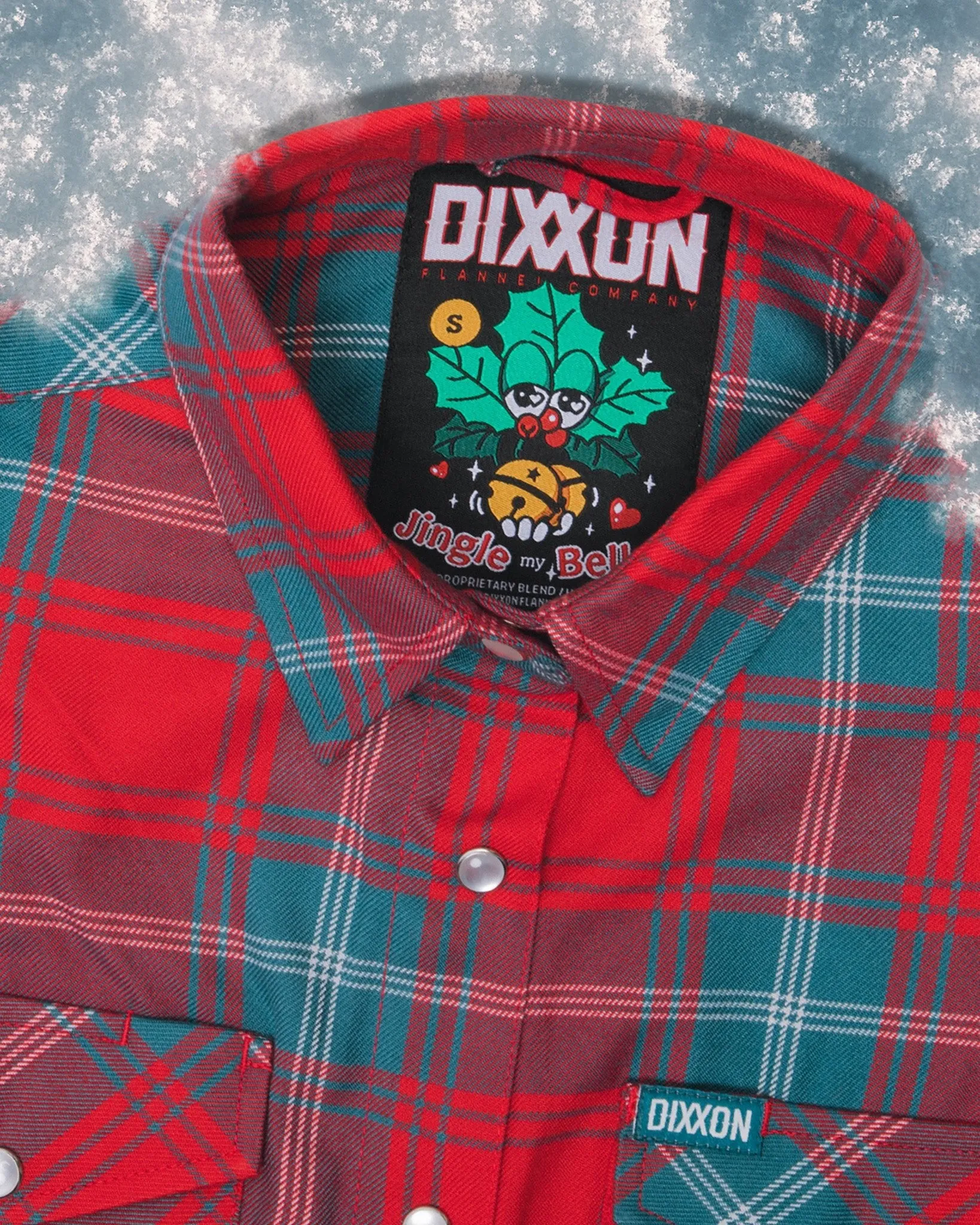 Women's Jingle Bells Flannel sold by Dixxon product image thumbnail 4