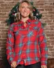 Women's Jingle Bells Flannel sold by Dixxon