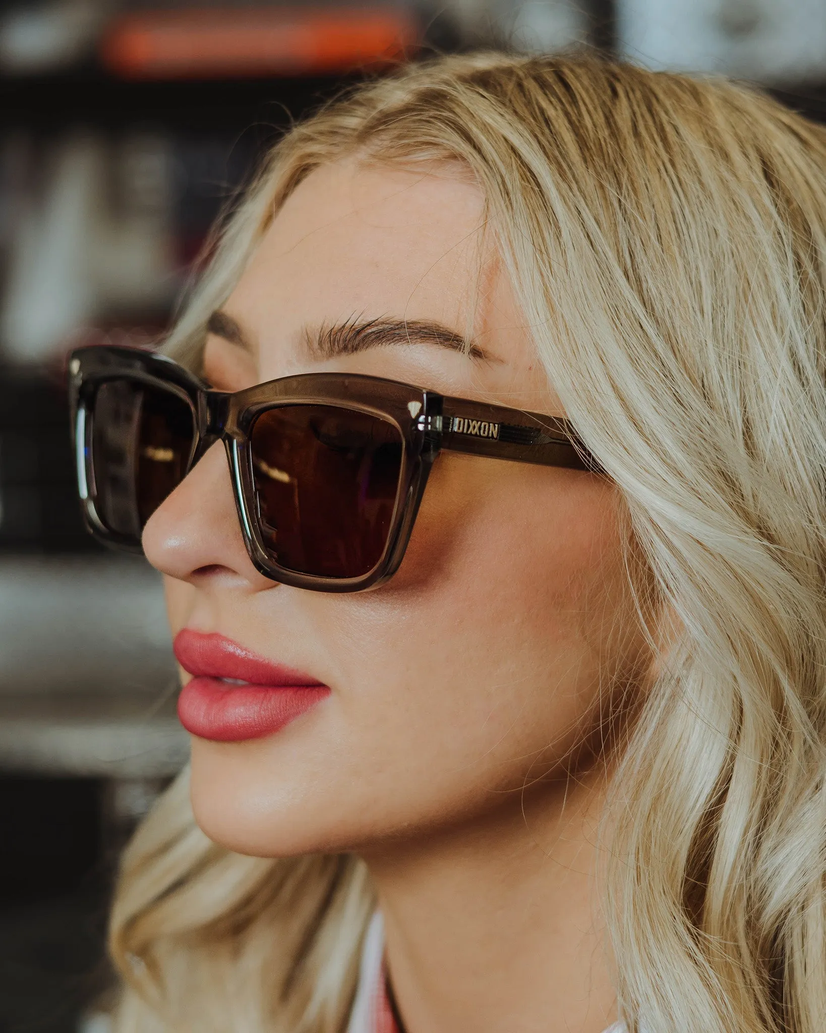 Deville Sunglasses - Gray Smoke & Bronze sold by Dixxon