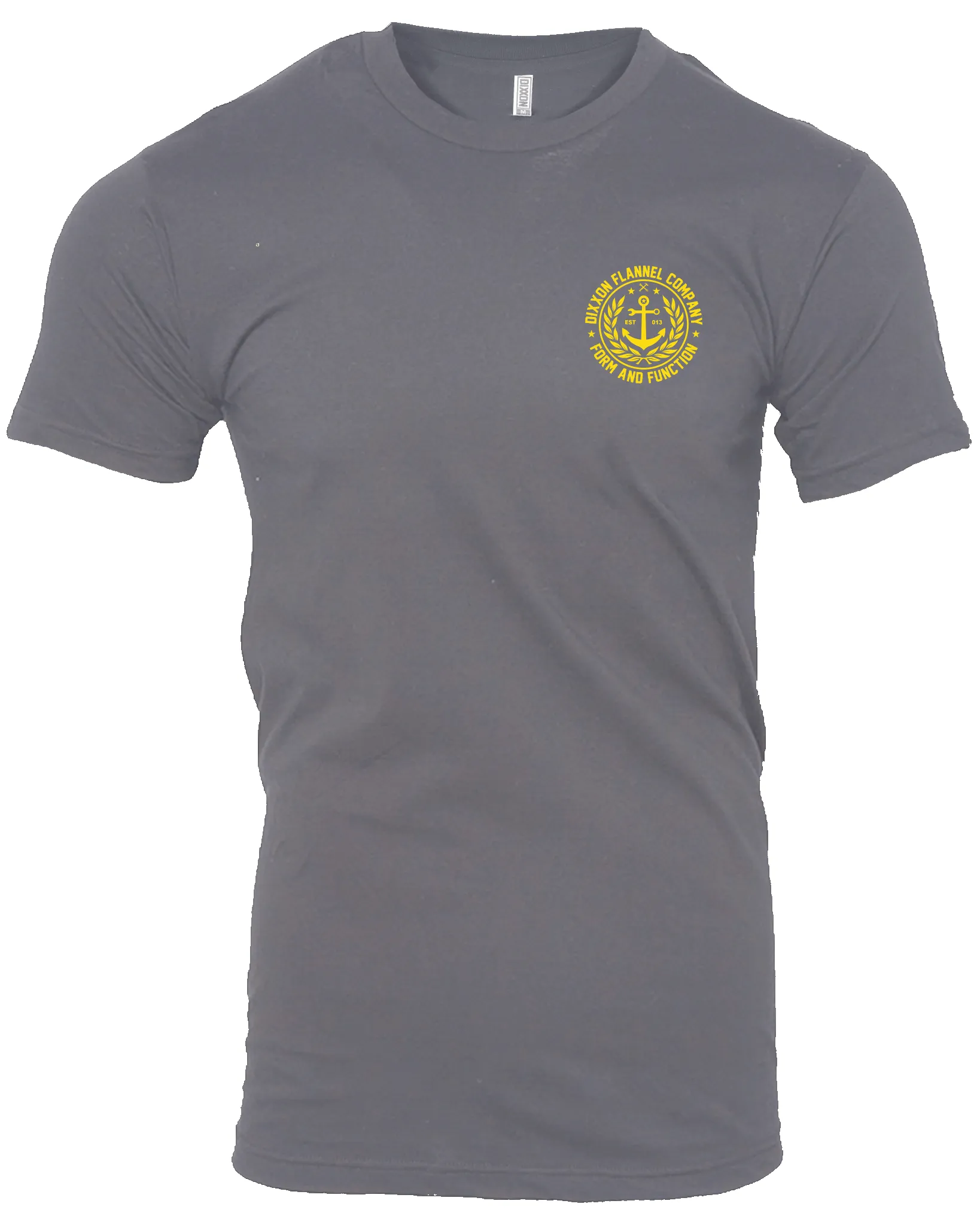 Anchor Crest T-Shirt - Gray & Yellow sold by Dixxon product image thumbnail 3