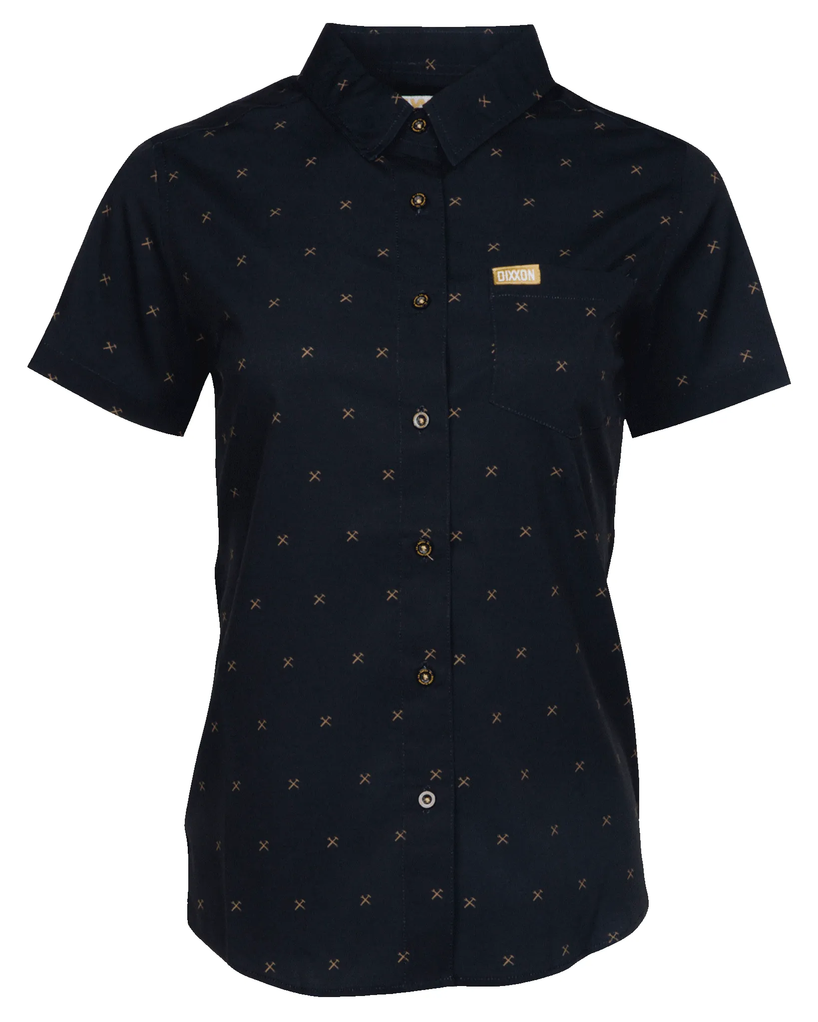 Women's Finney Party Shirt - Black & Gold sold by Dixxon product image thumbnail 2