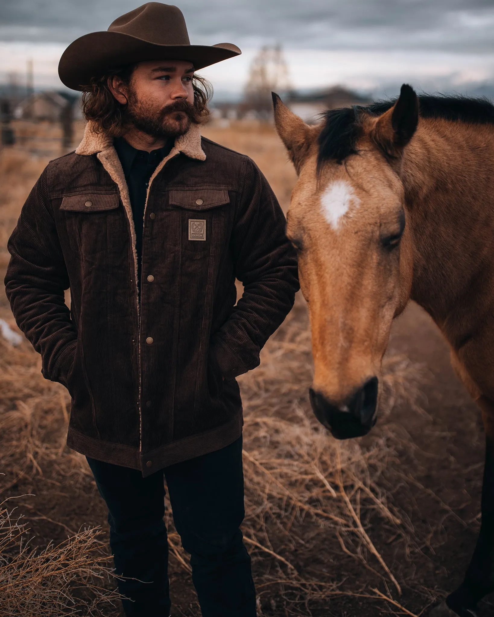 Stallion Corduroy Sherpa Lined Jacket | Parallel