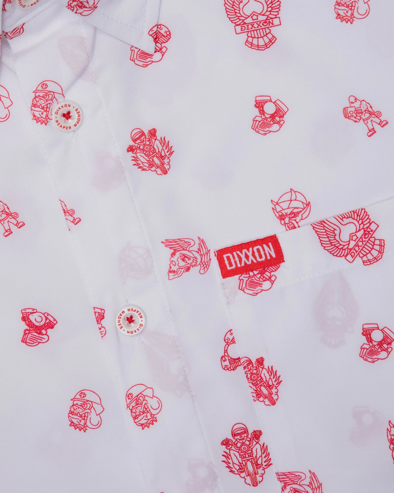 Reaper Madness Party Shirt - Red sold by Dixxon product image thumbnail 5