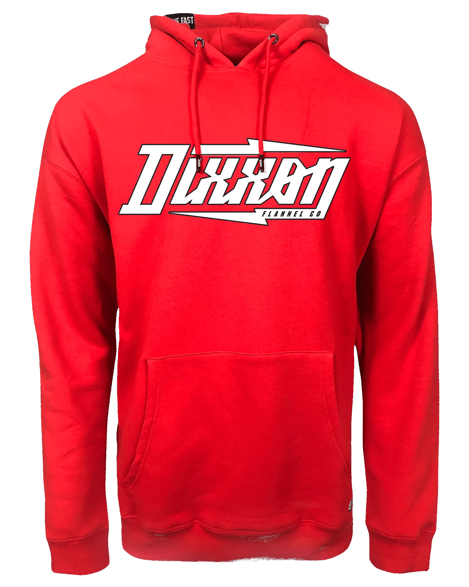 White Bolt Pullover Hoodie - Red sold by Dixxon product image thumbnail 2