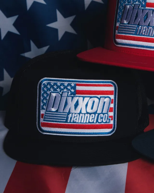 Murica Flat Bill Trucker Snapback sold by Dixxon