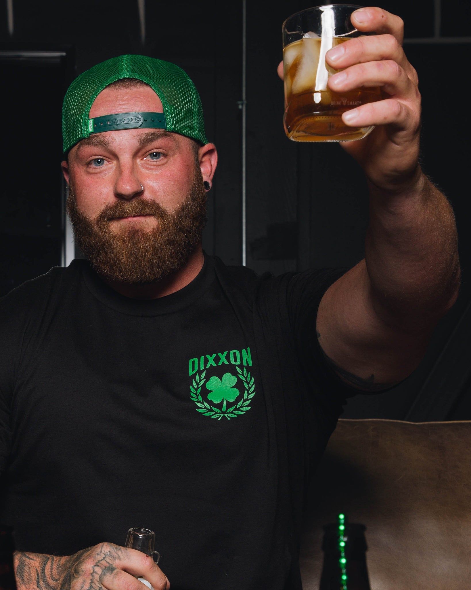 Whiskey Makes Me Frisky T-Shirt sold by Dixxon product image thumbnail 4