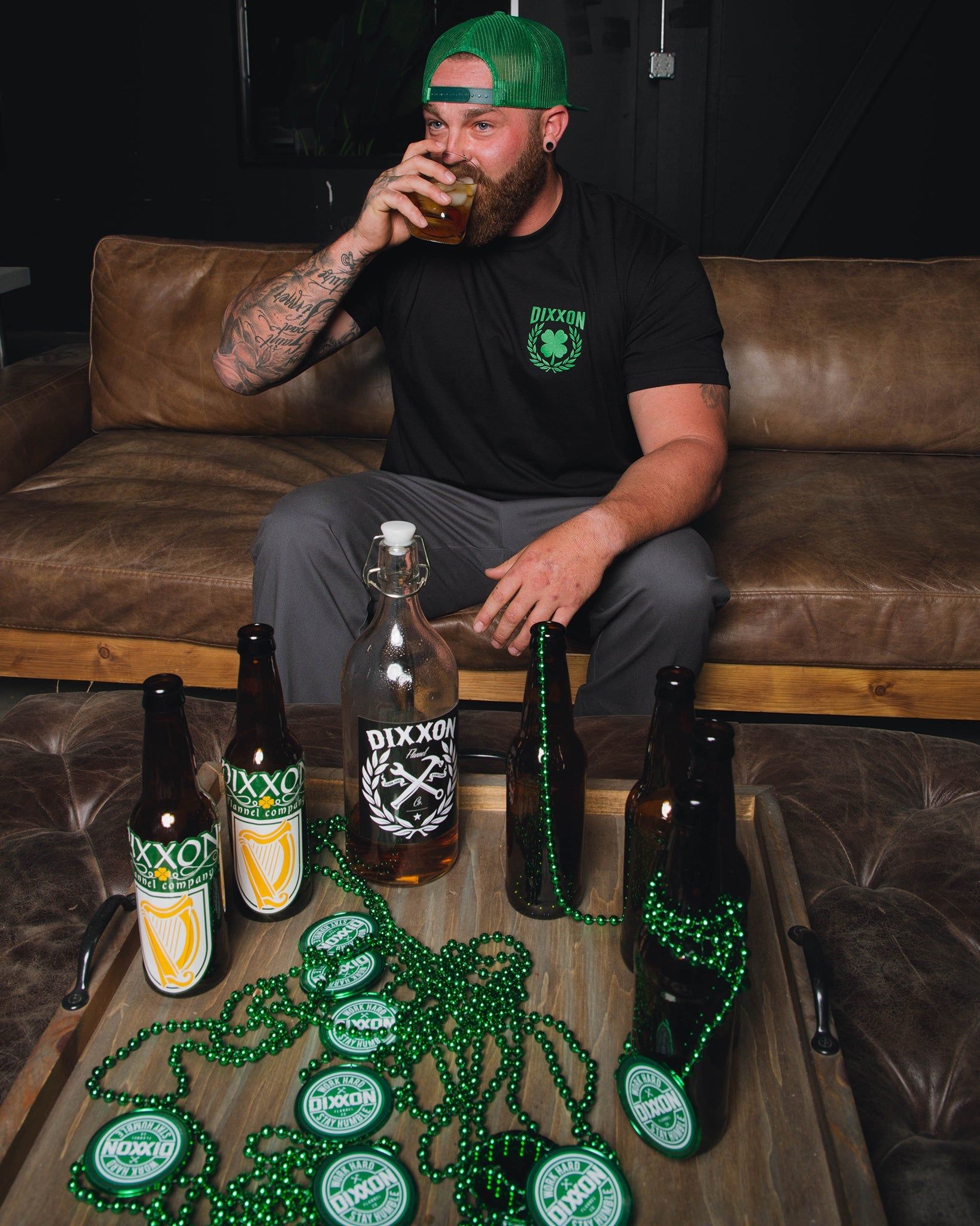 Whiskey Makes Me Frisky T-Shirt sold by Dixxon product image thumbnail 5