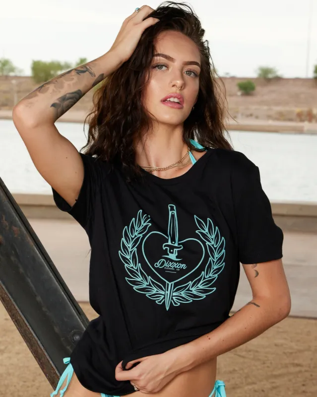 Women's Heartbreaker Relaxed Tee sold by Dixxon