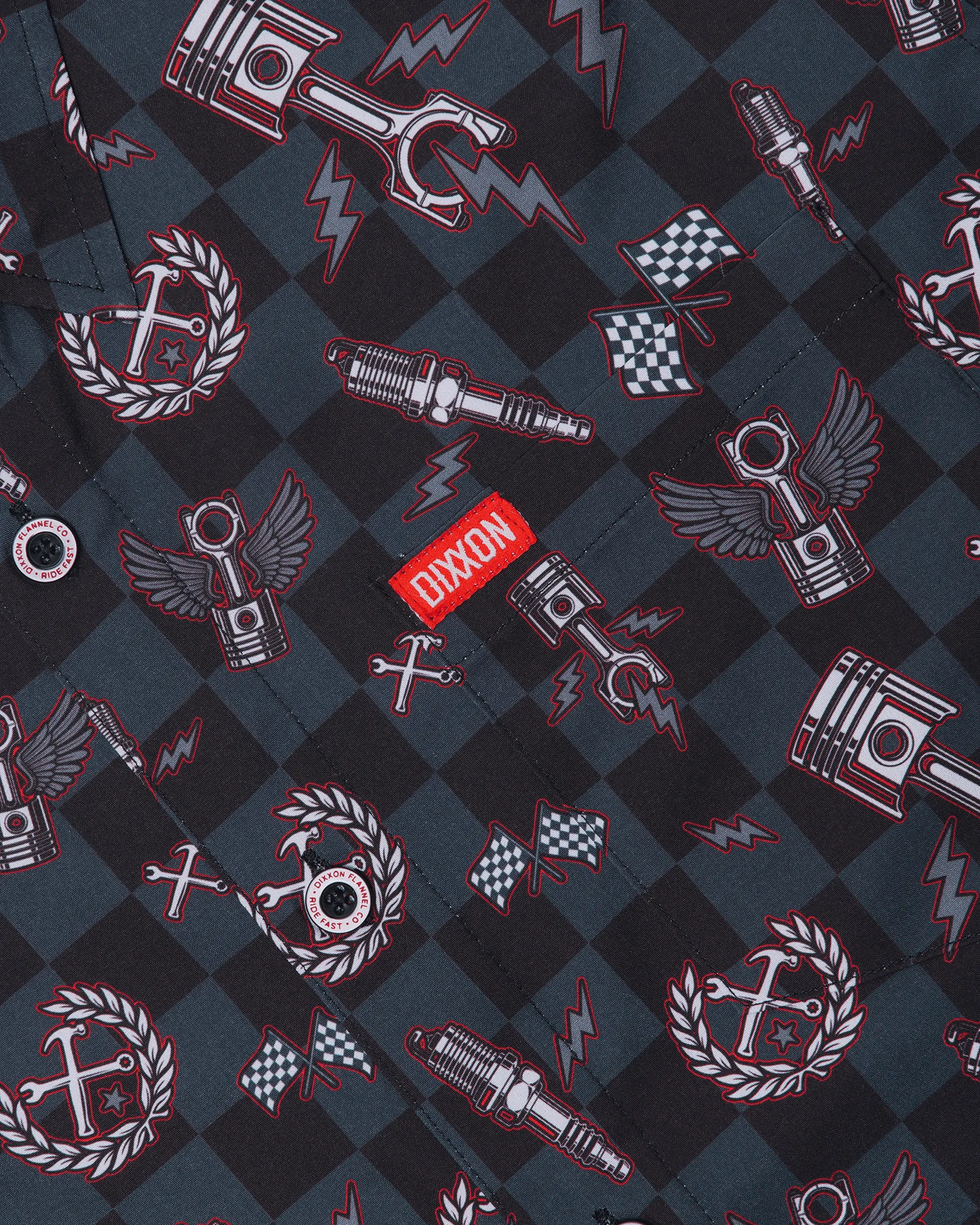 Ride Fast Party Shirt sold by Dixxon product image thumbnail 4