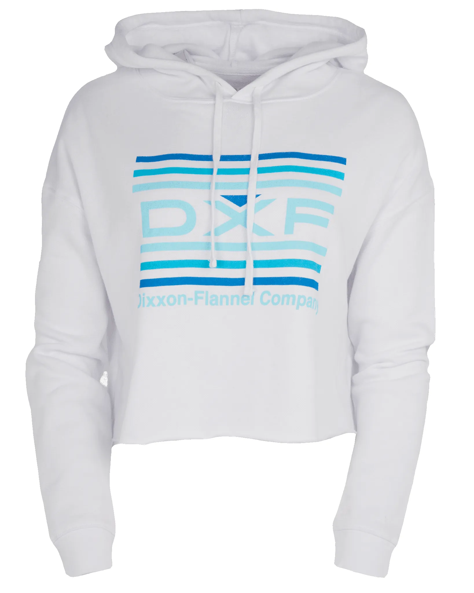 Women's Streamline Crop Pullover Hoodie - Blue sold by Dixxon product image thumbnail 2