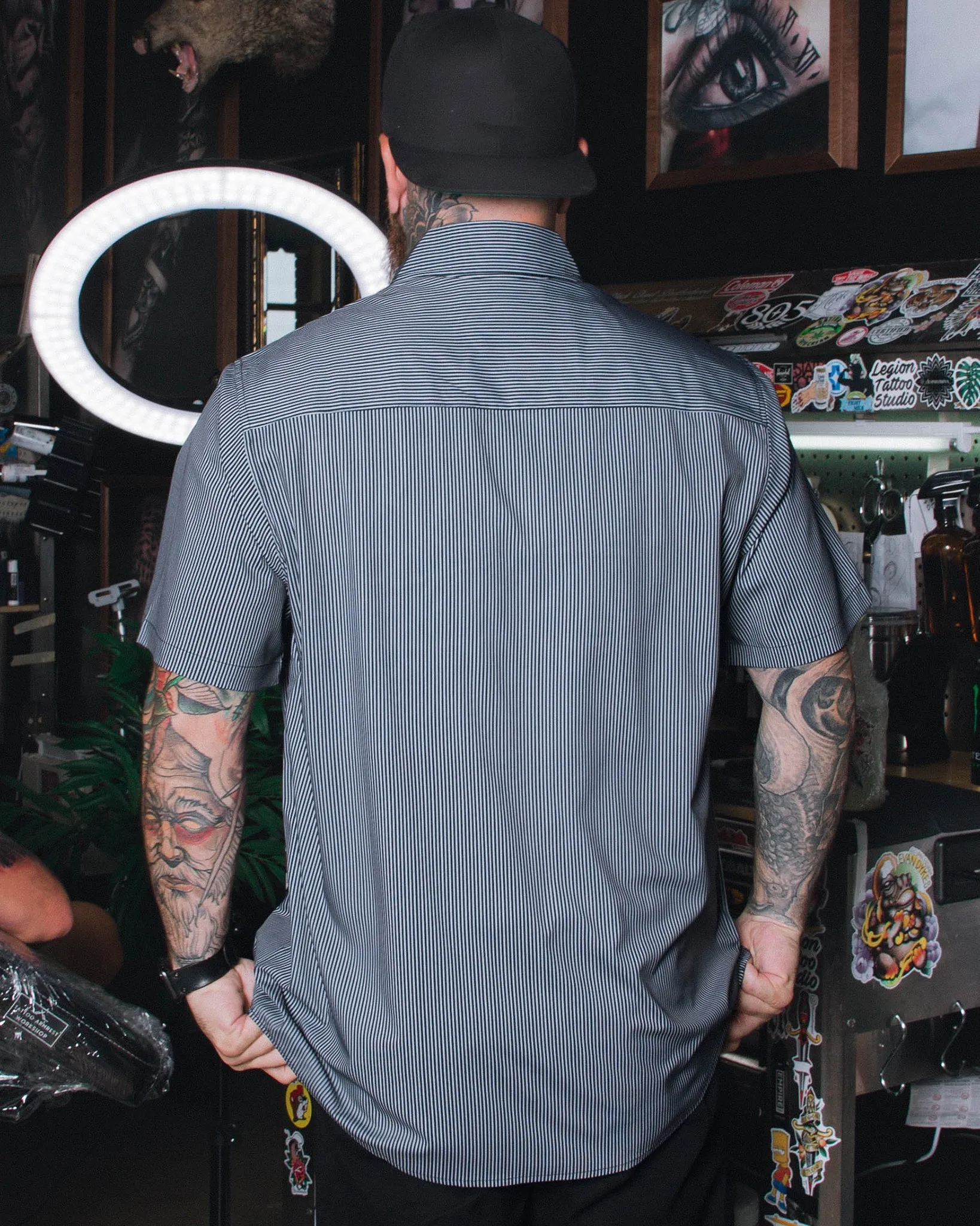 Benny Party Shirt - Gray sold by Dixxon product image thumbnail 3