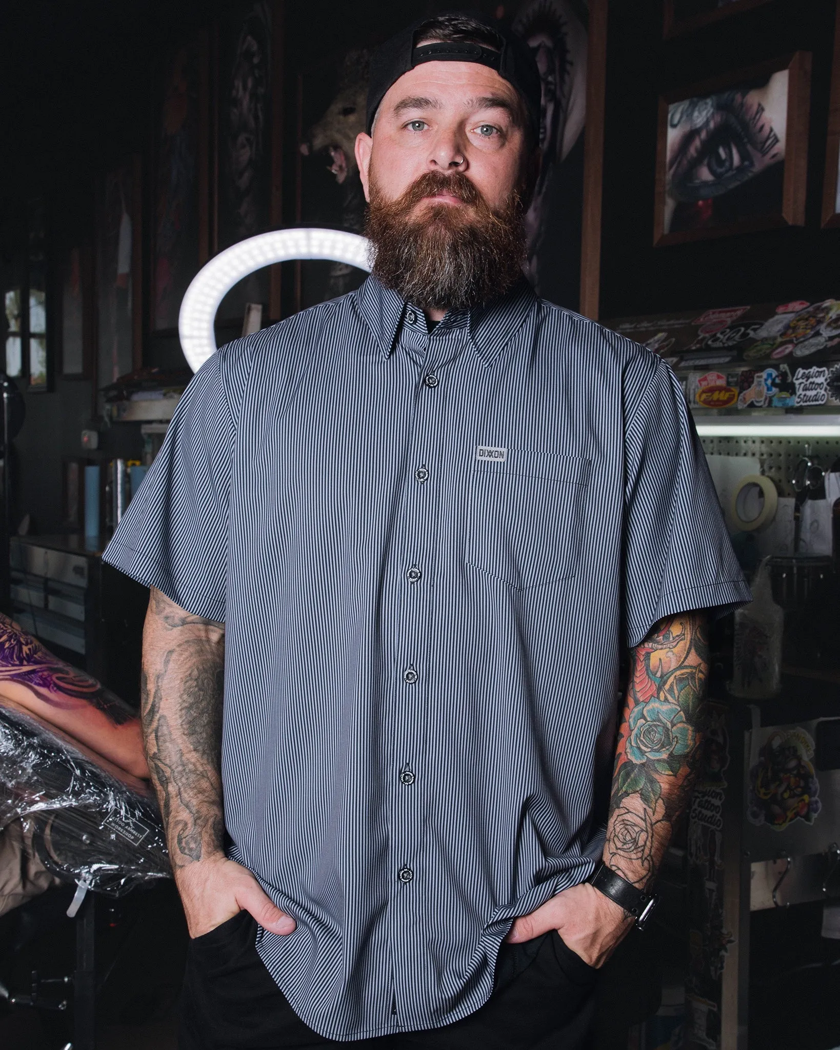 Benny Party Shirt - Gray sold by Dixxon