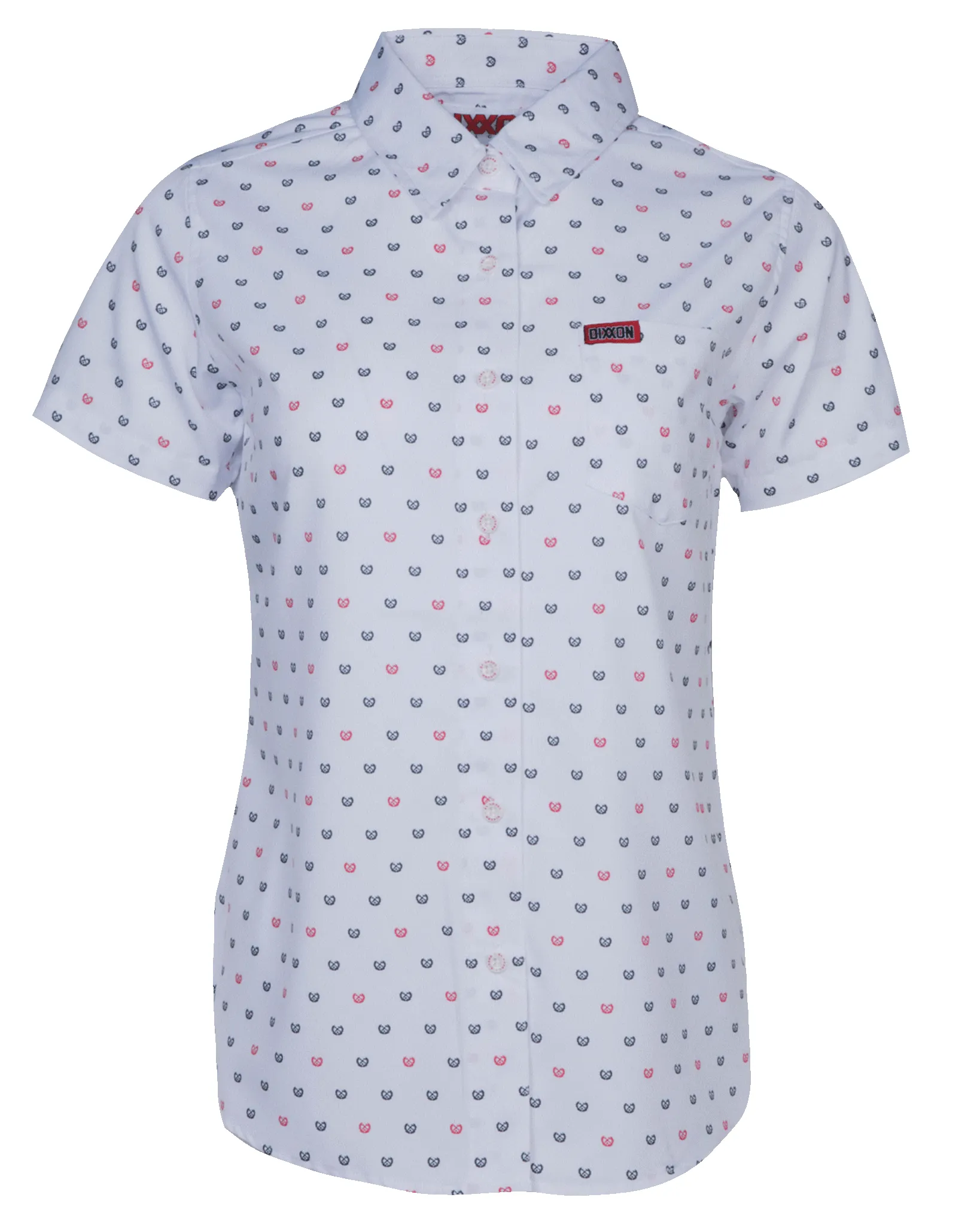 Women's Brochacho Party Shirt - White sold by Dixxon