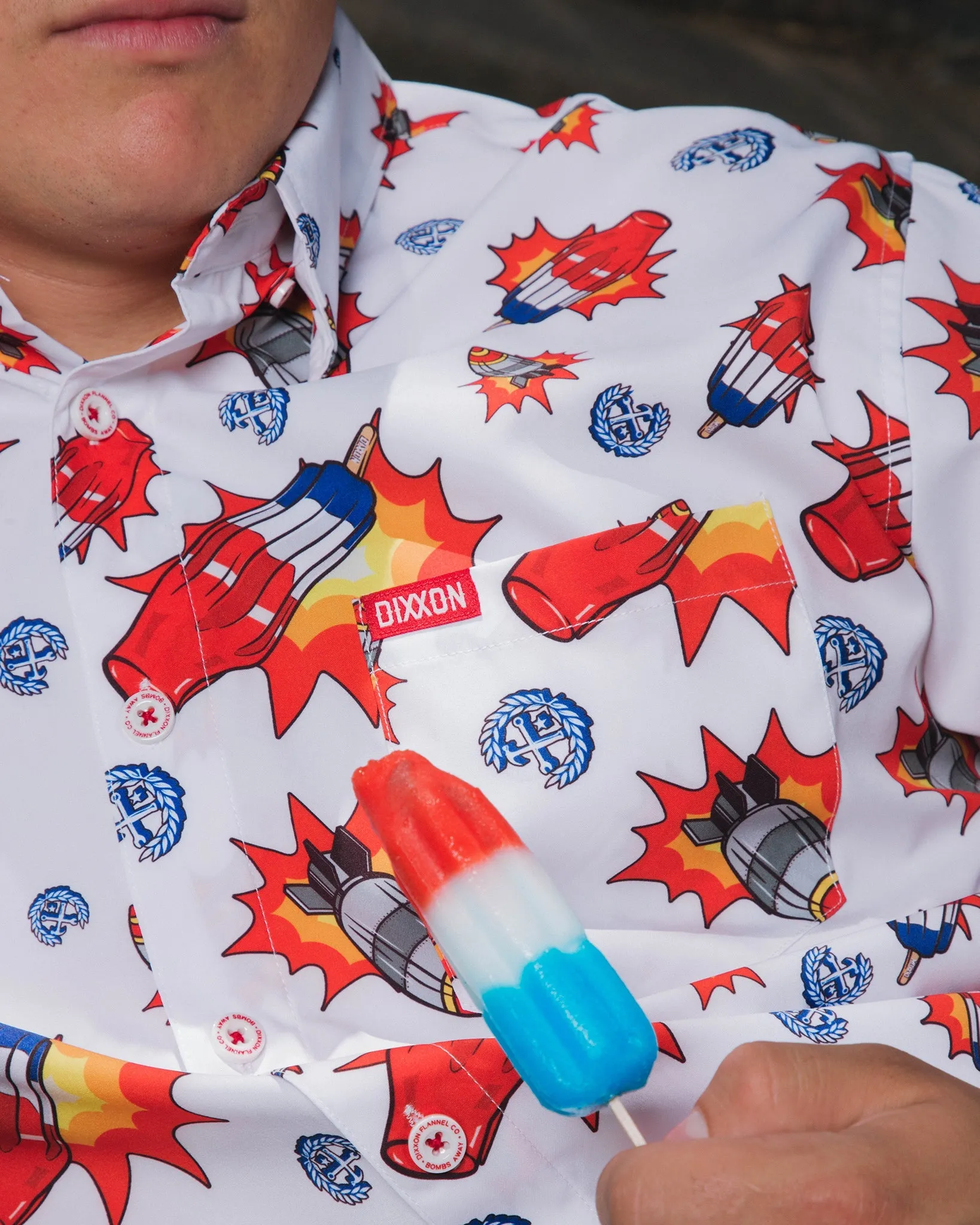 Bombs Away Party Shirt sold by Dixxon product image thumbnail 5