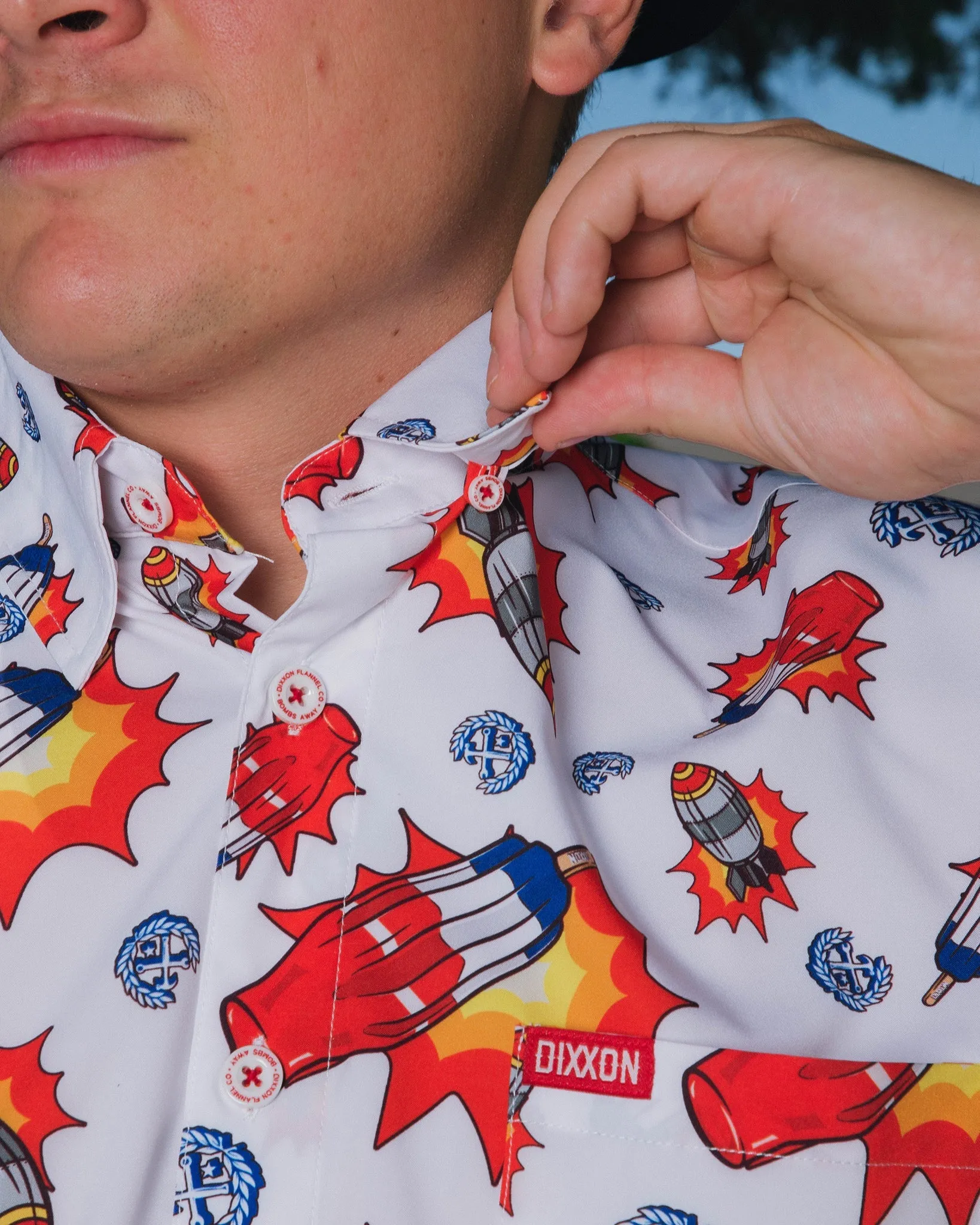 Bombs Away Party Shirt sold by Dixxon product image thumbnail 4