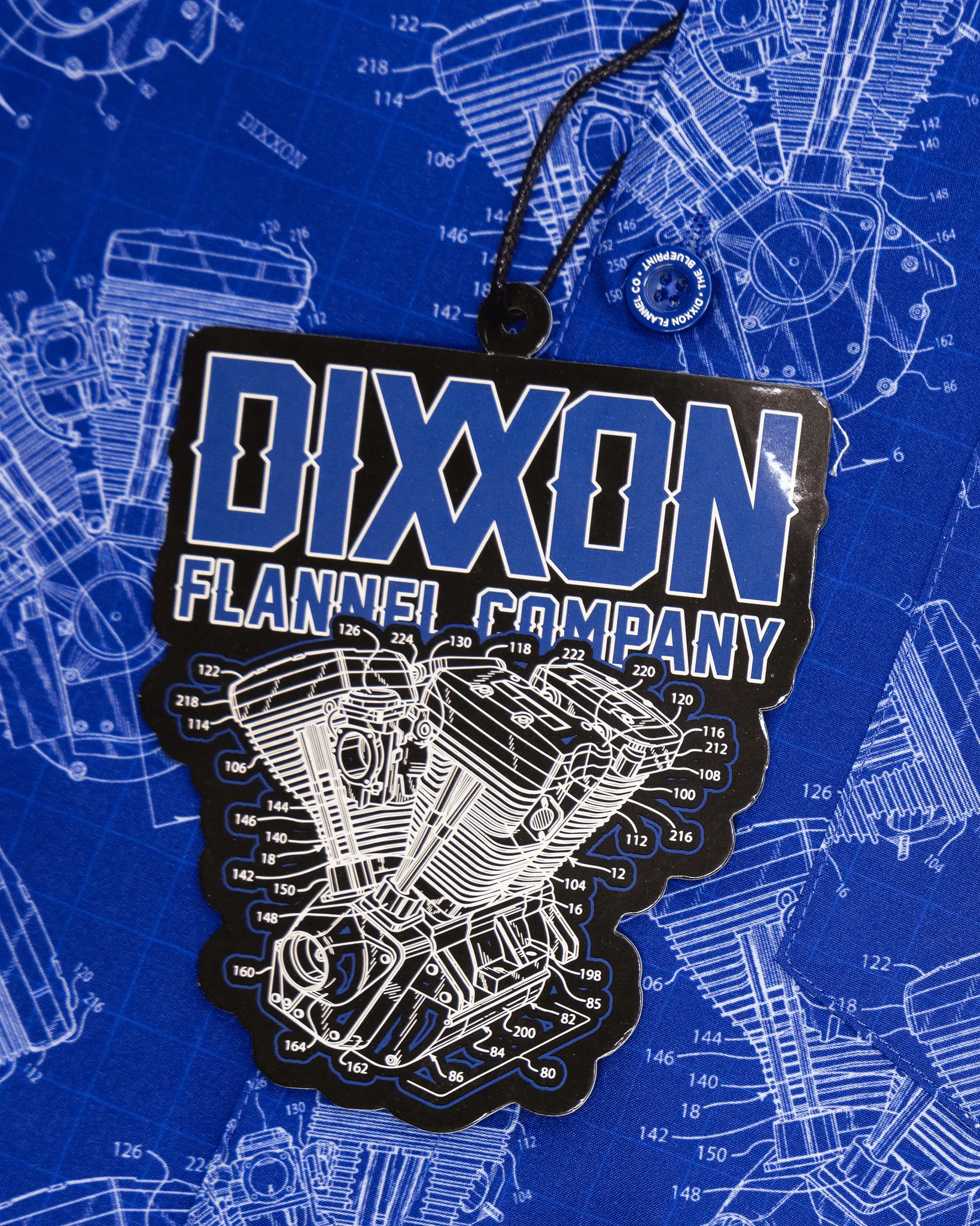 Blueprint Party Shirt sold by Dixxon product image thumbnail 5