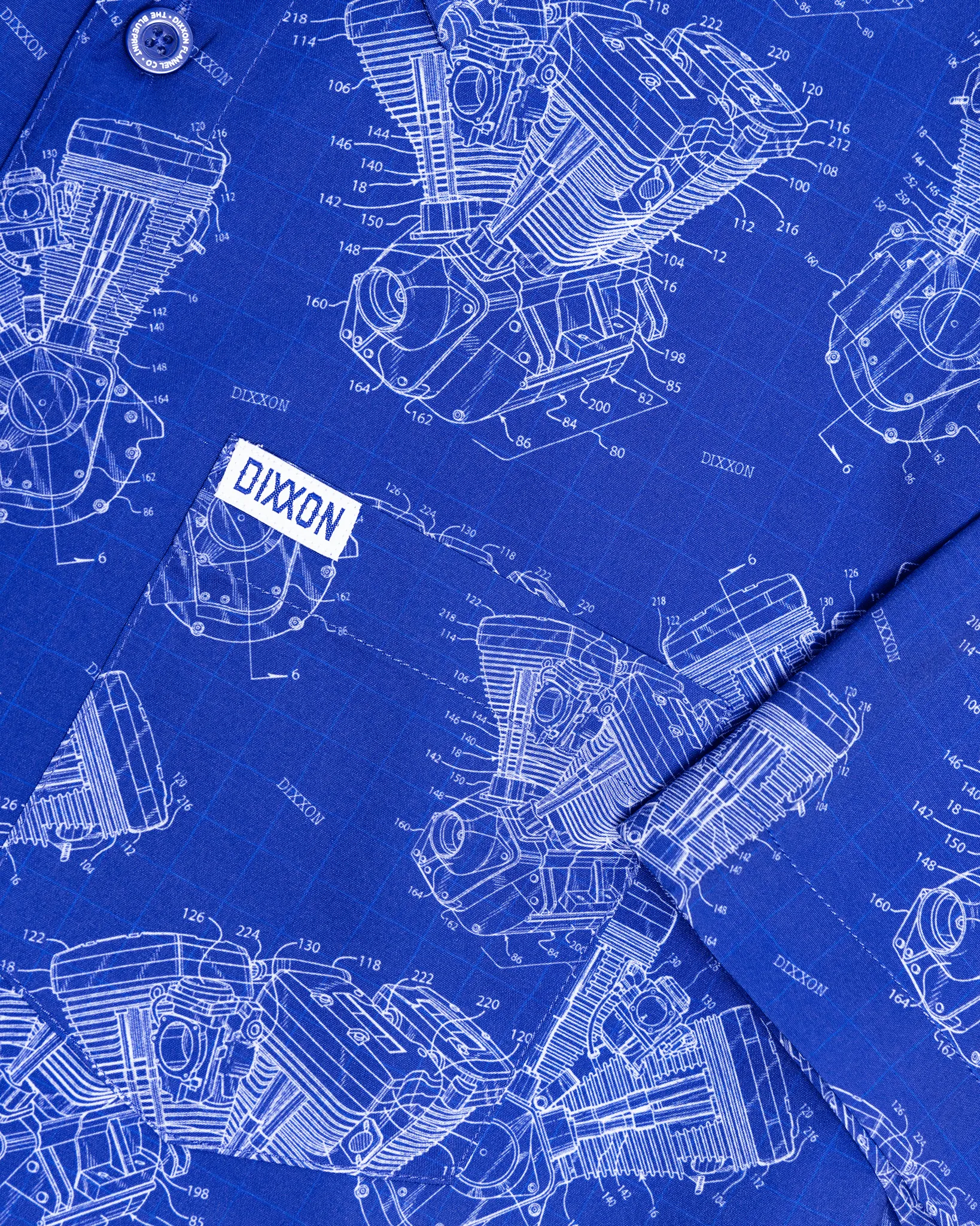 Blueprint Party Shirt sold by Dixxon product image thumbnail 4