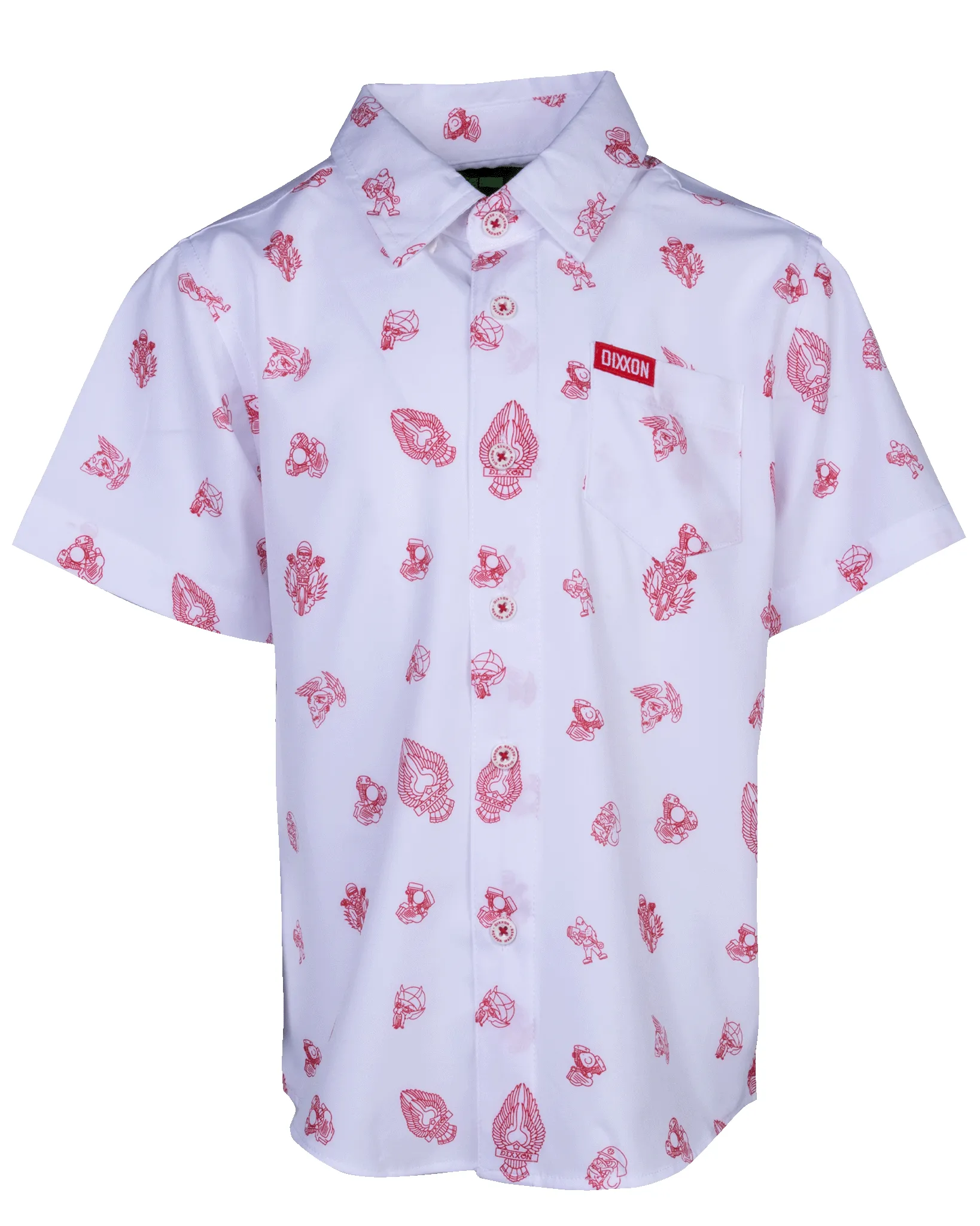 Youth Reaper Madness Short Sleeve - Red sold by Dixxon