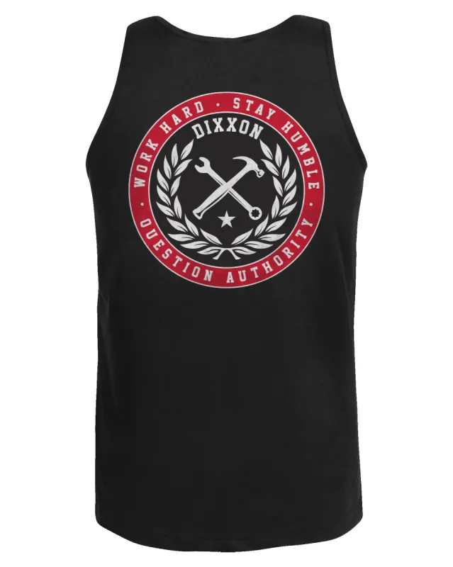 Branded Tank - Black & Red sold by Dixxon