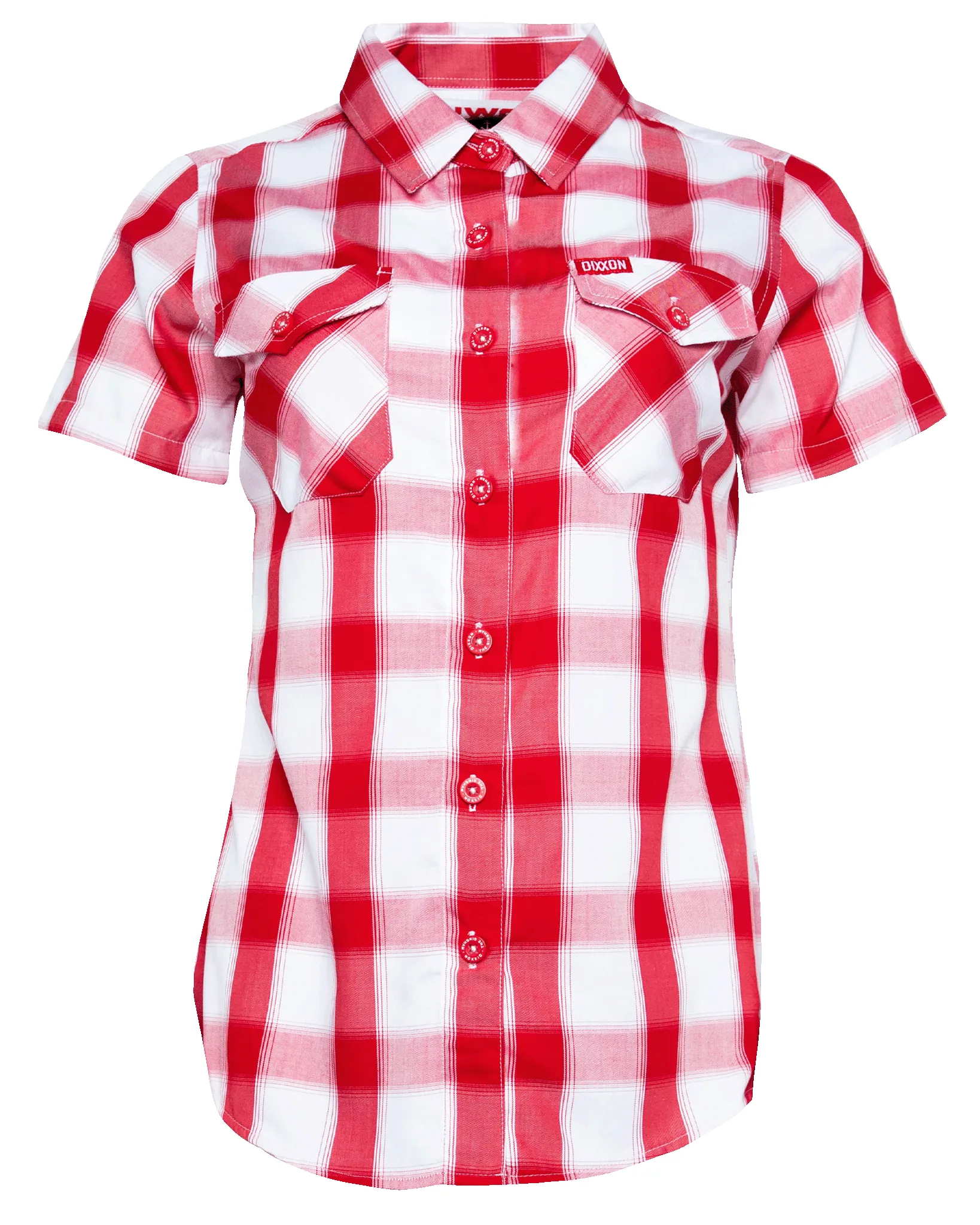 Women's Gingham Bamboo Short Sleeve sold by Dixxon product image thumbnail 2