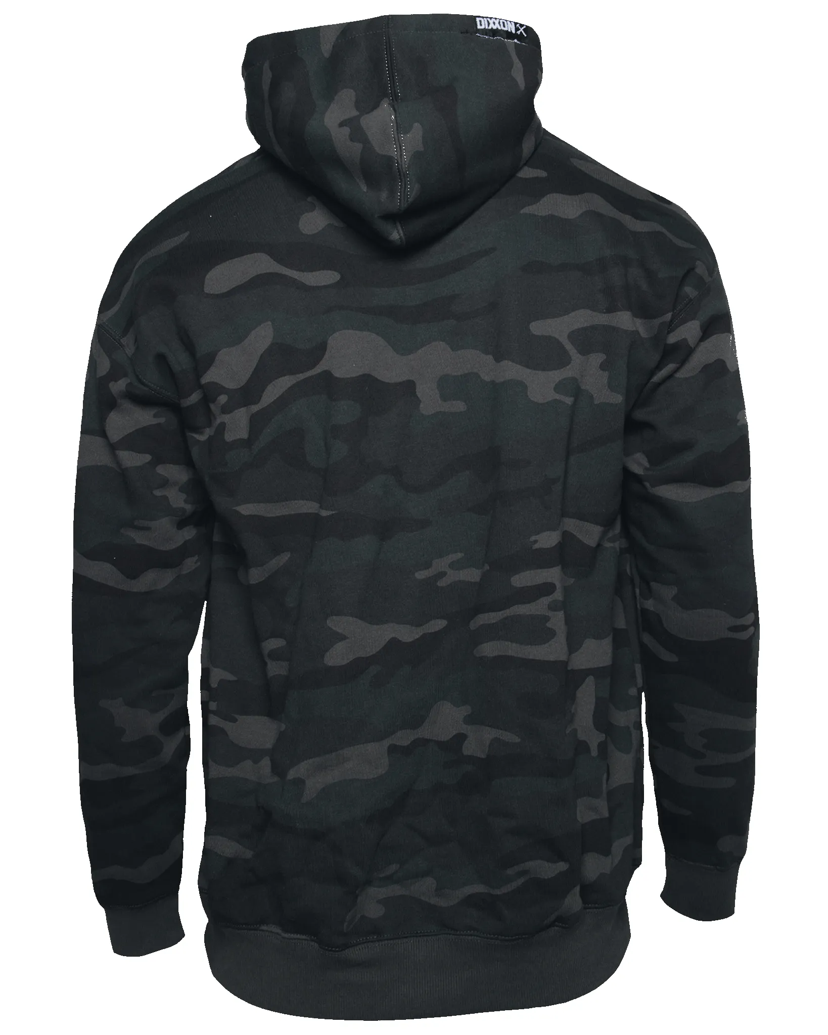 White Working Class TM Pullover Hoodie - Black Camo sold by Dixxon product image thumbnail 2