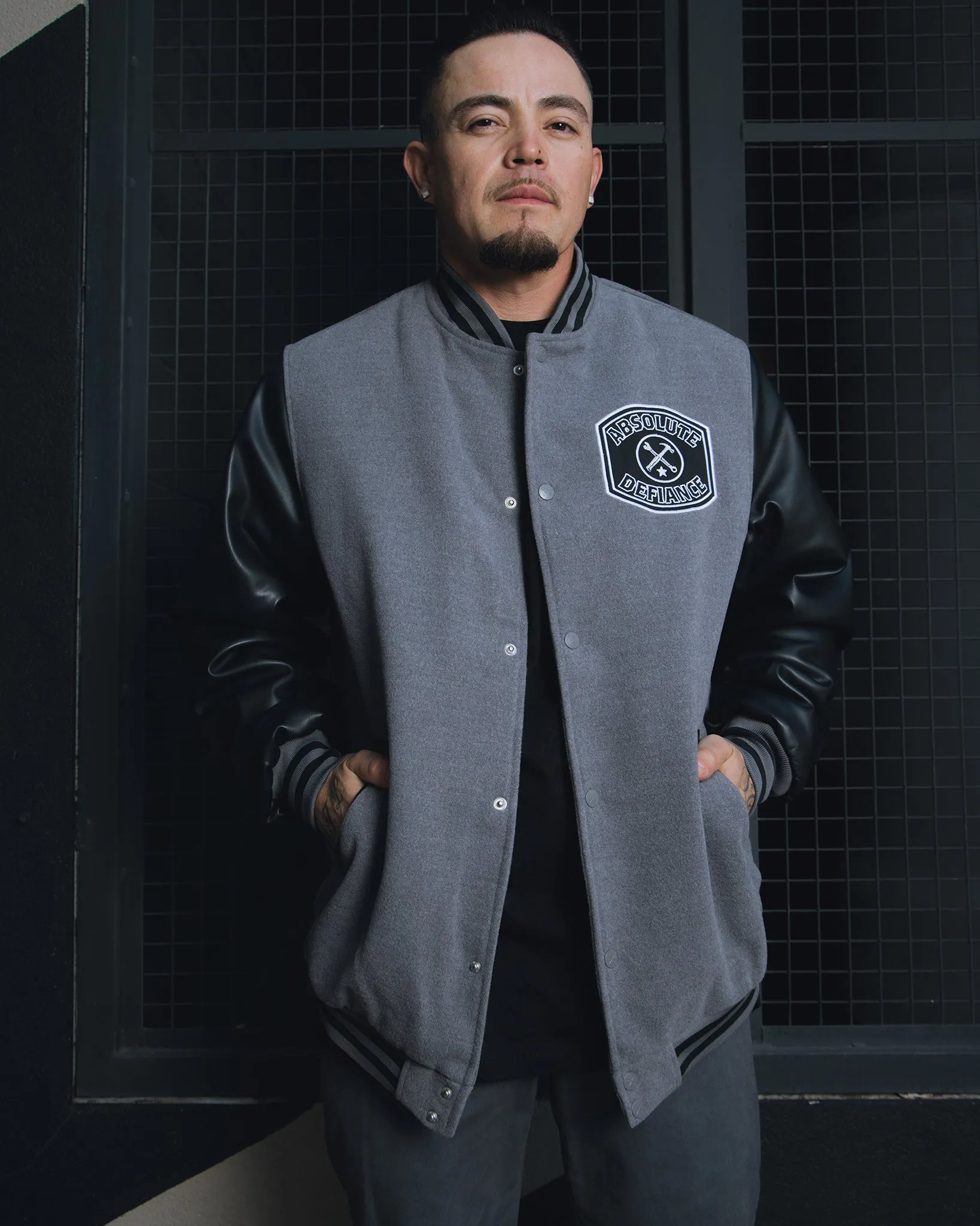 Absolute Defiance Wool Varsity Jacket sold by Dixxon product image thumbnail 5