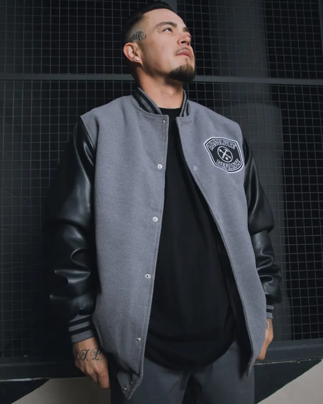 Absolute Defiance Wool Varsity Jacket sold by Dixxon
