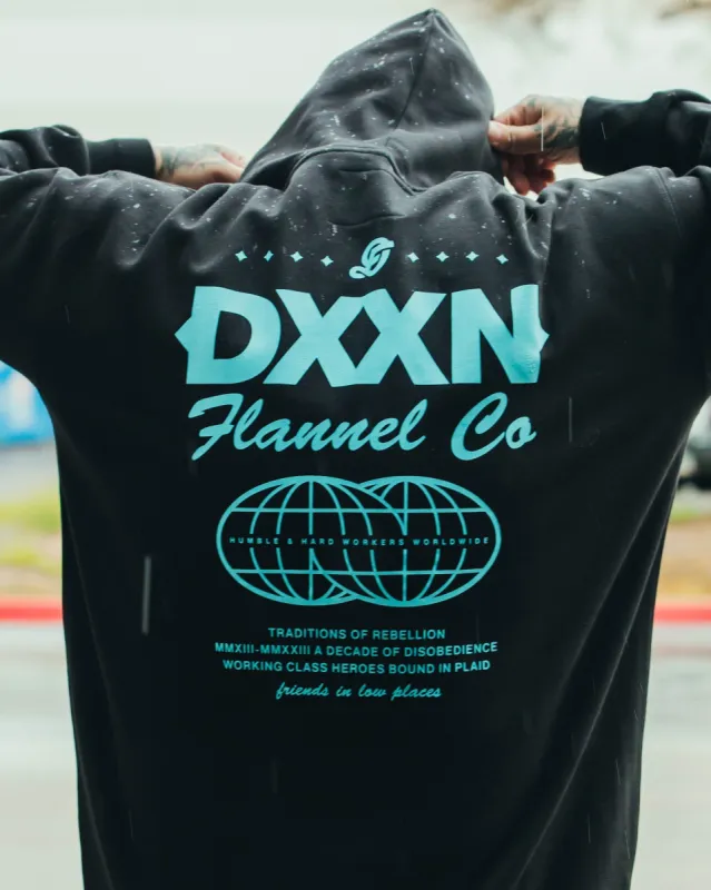 Aqua Tech Zip Up - Black sold by Dixxon