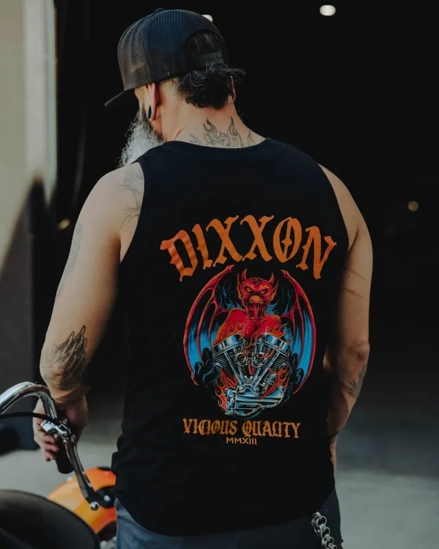 Evil Twin Tank - Black sold by Dixxon