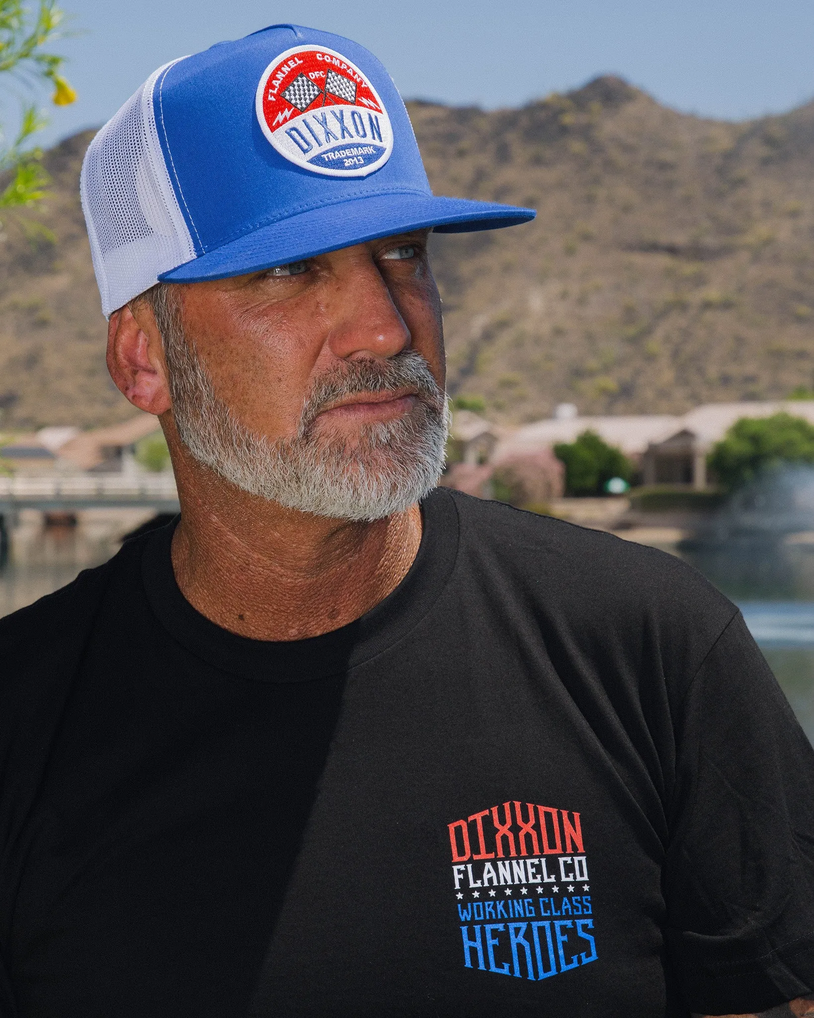 Working Class Heroes T-Shirt - Red, White, & Blue sold by Dixxon product image thumbnail 4