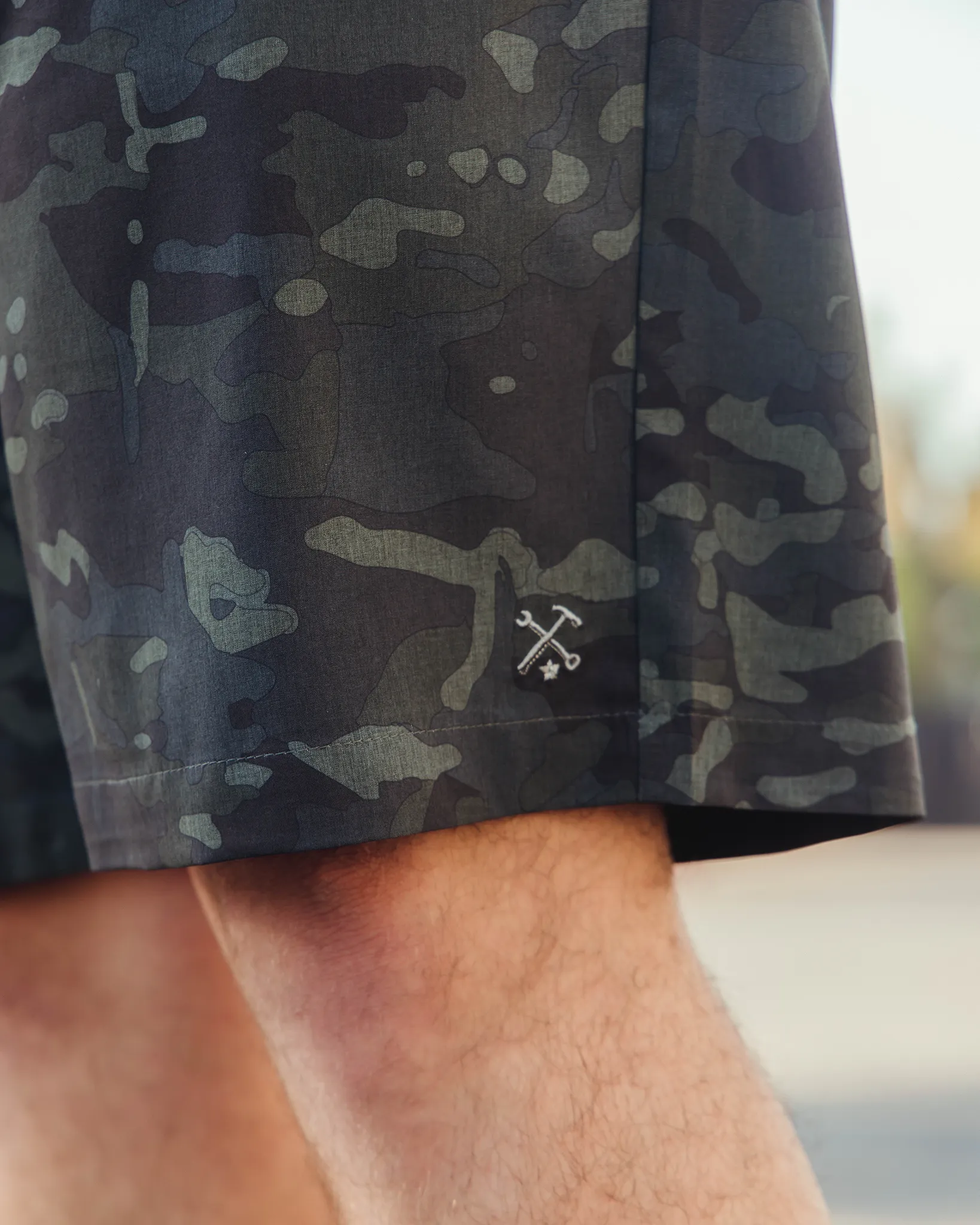 Hybrid Shorts - Black Camo sold by Dixxon product image thumbnail 3