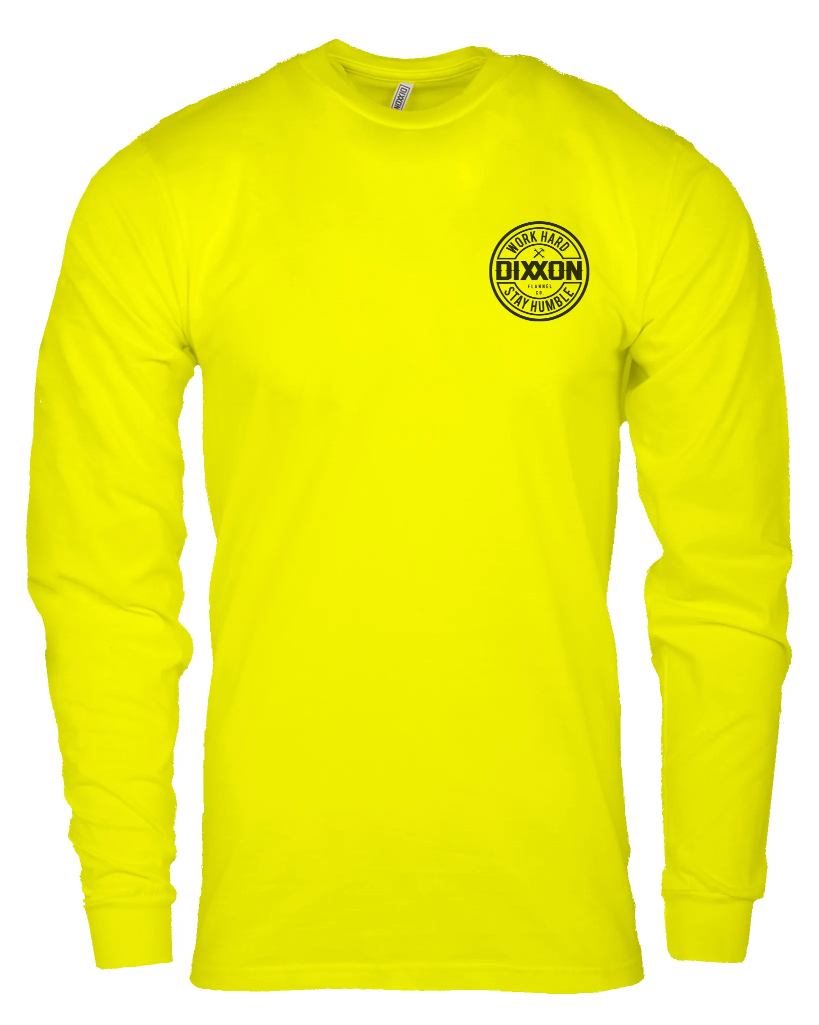 Corpo Hi Vis Long Sleeve T-Shirt - Safety Yellow sold by Dixxon product image thumbnail 2