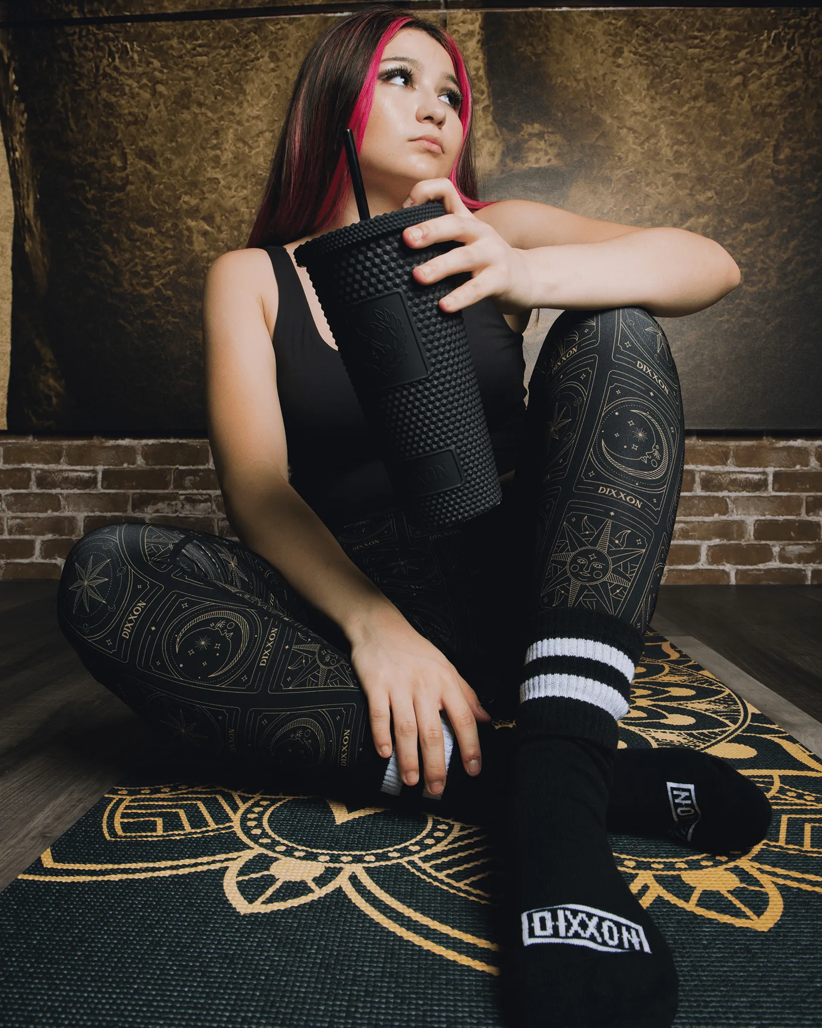 Women's Card Classic Leggings sold by Dixxon product image thumbnail 4