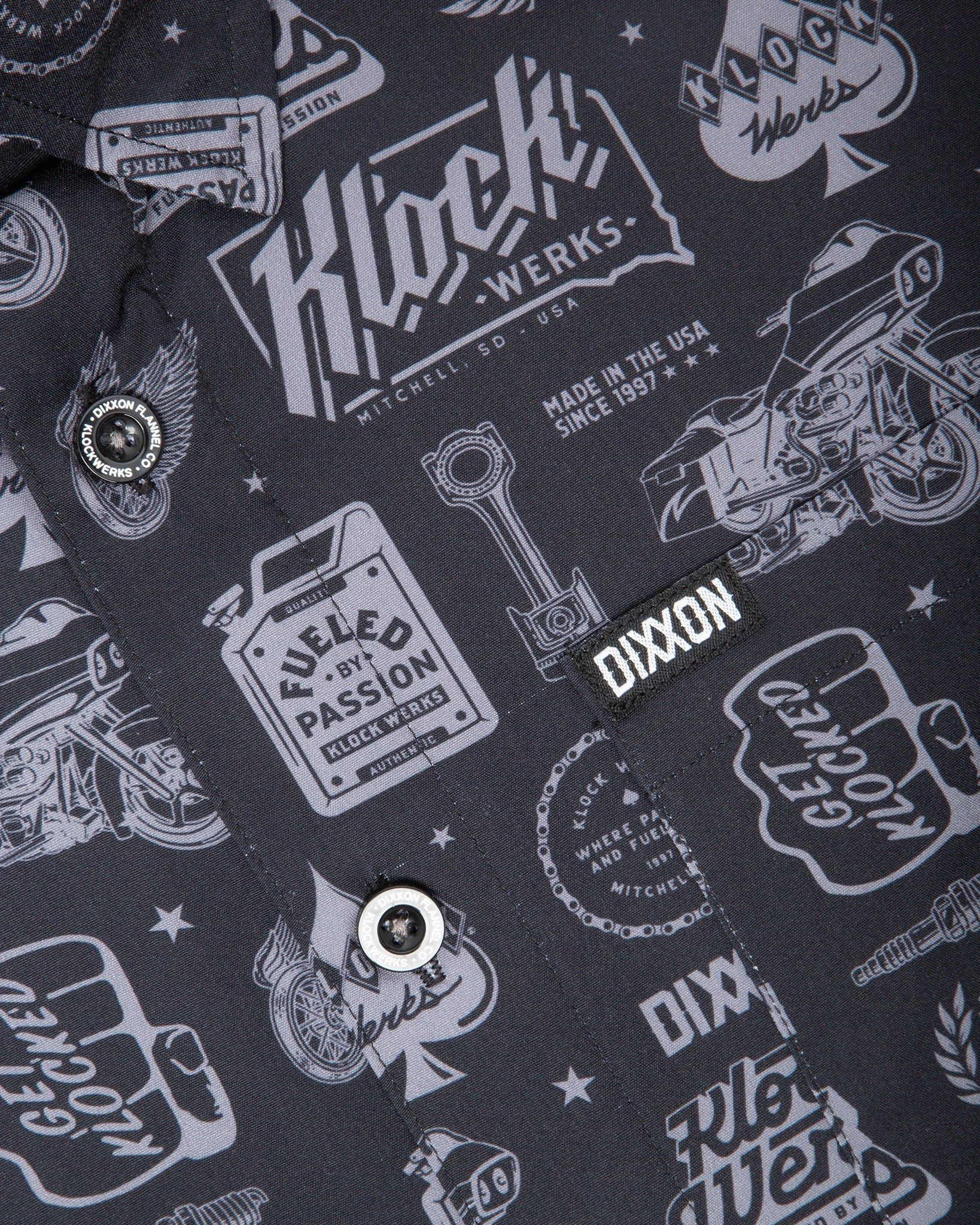 Women's Klock Werks Short Sleeve - Black sold by Dixxon product image thumbnail 5