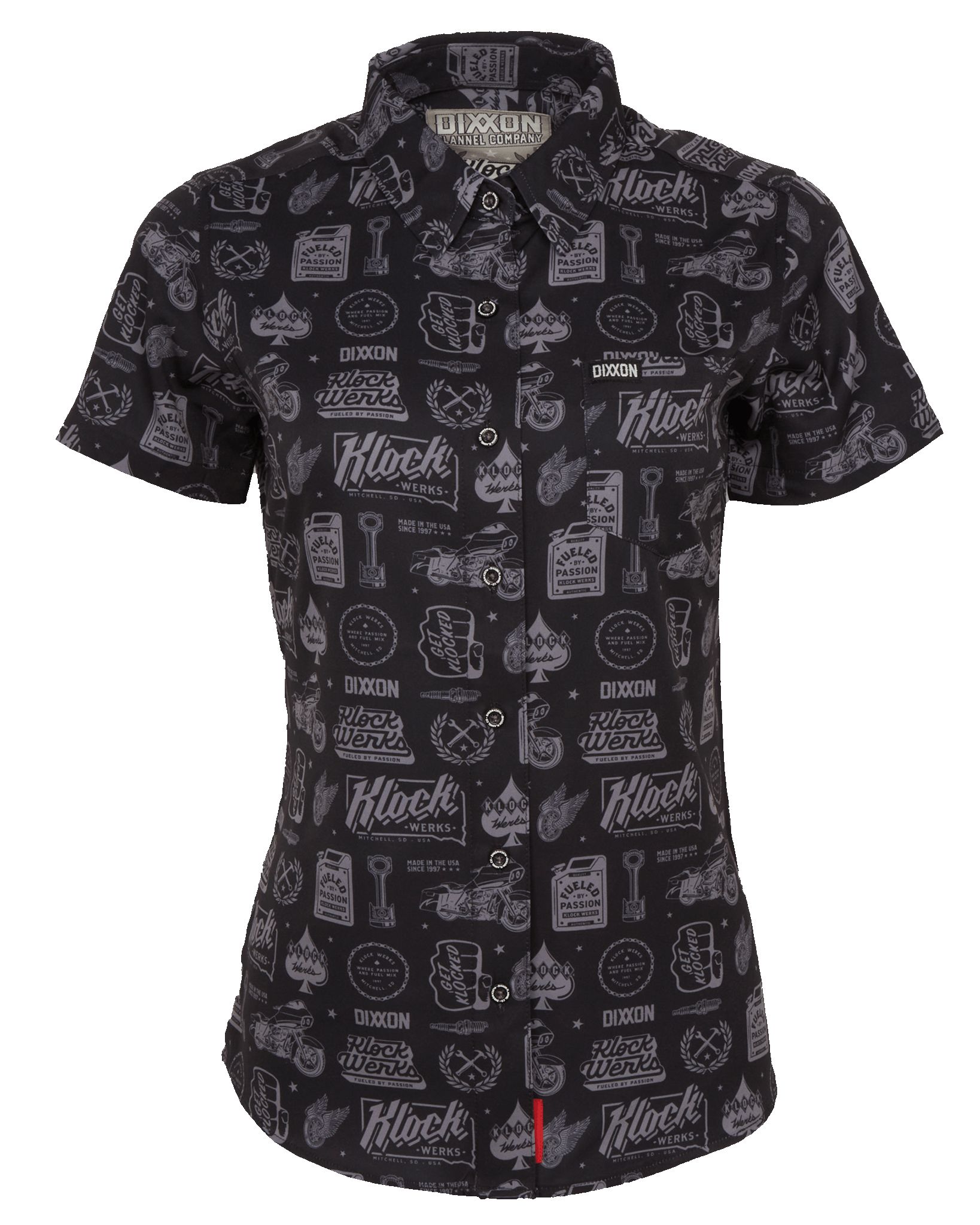 Women's Klock Werks Short Sleeve - Black sold by Dixxon product image thumbnail 2