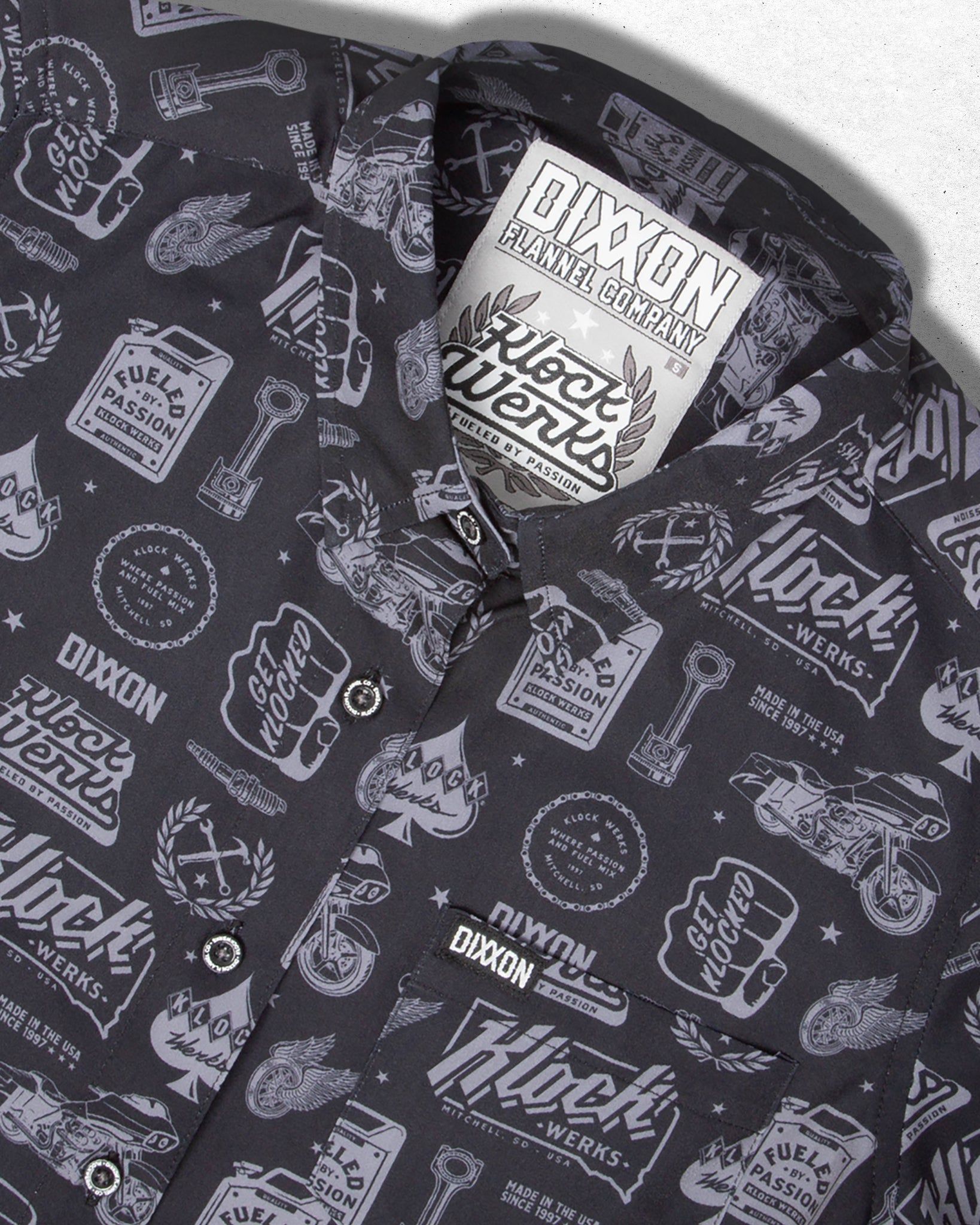 Women's Klock Werks Short Sleeve - Black sold by Dixxon product image thumbnail 4