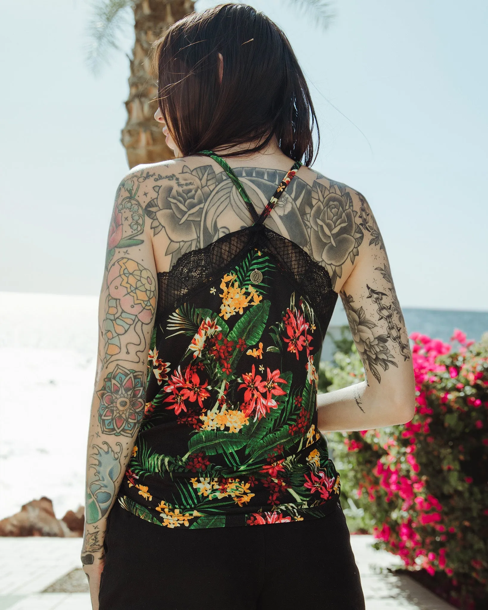 Women's Lace Cami Halter - Gili sold by Dixxon product image thumbnail 2