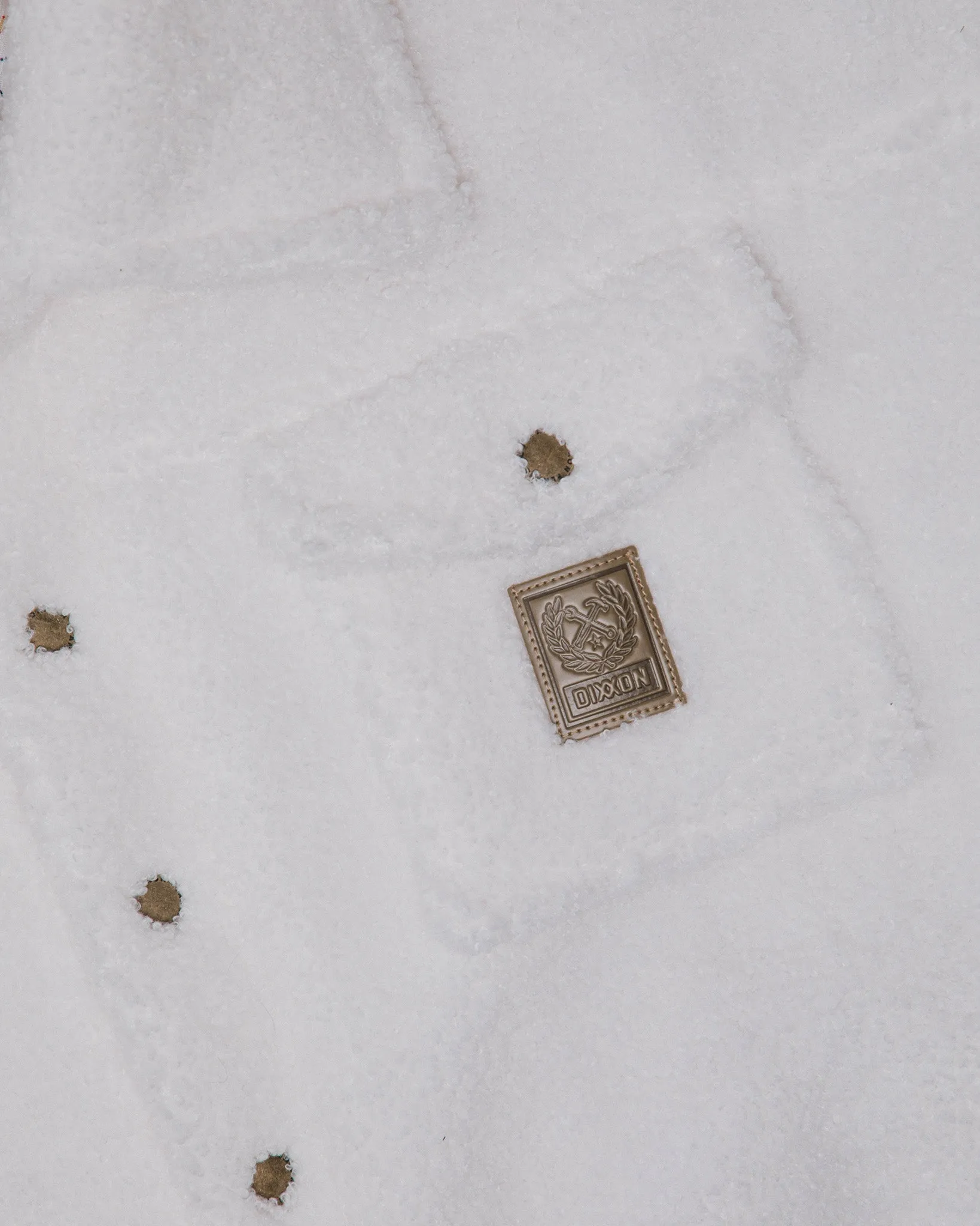 Women's Coco Sherpa Jacket - White sold by Dixxon product image thumbnail 4