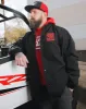 Red Box Crest Coaches Jacket - Black sold by Dixxon