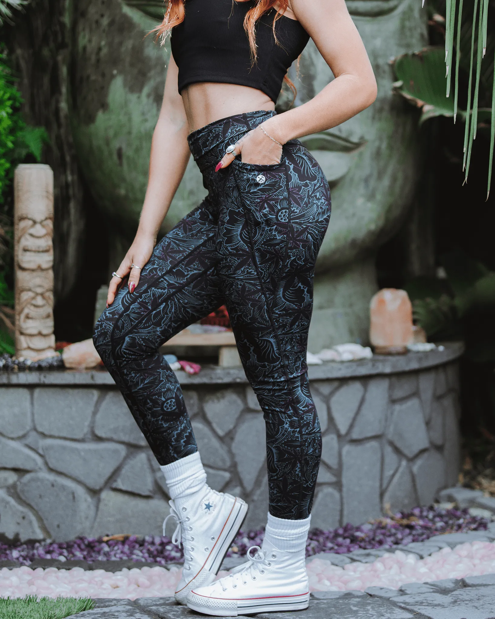 Women's Purple Haze Classic Leggings sold by Dixxon product image thumbnail 4