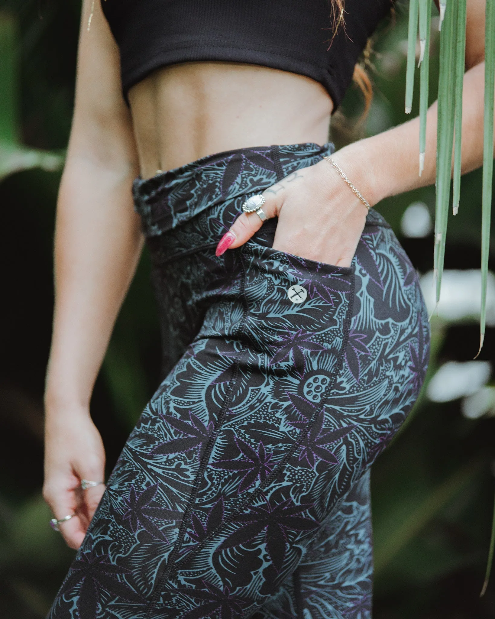 Women's Purple Haze Classic Leggings sold by Dixxon product image thumbnail 3