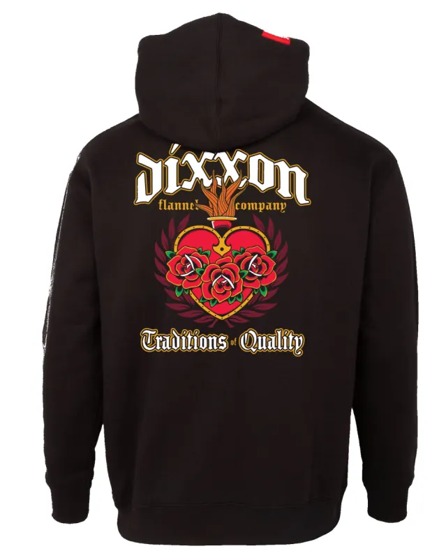 Sacred Traditions of Quality Zip Up - Black sold by Dixxon